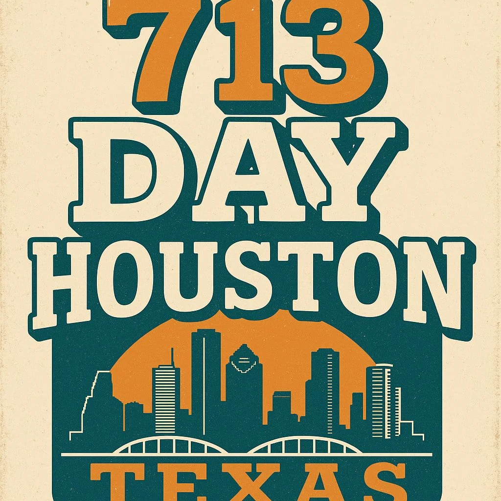 Happy 713 day to all Houstonians
  #713day #houston  #hounews