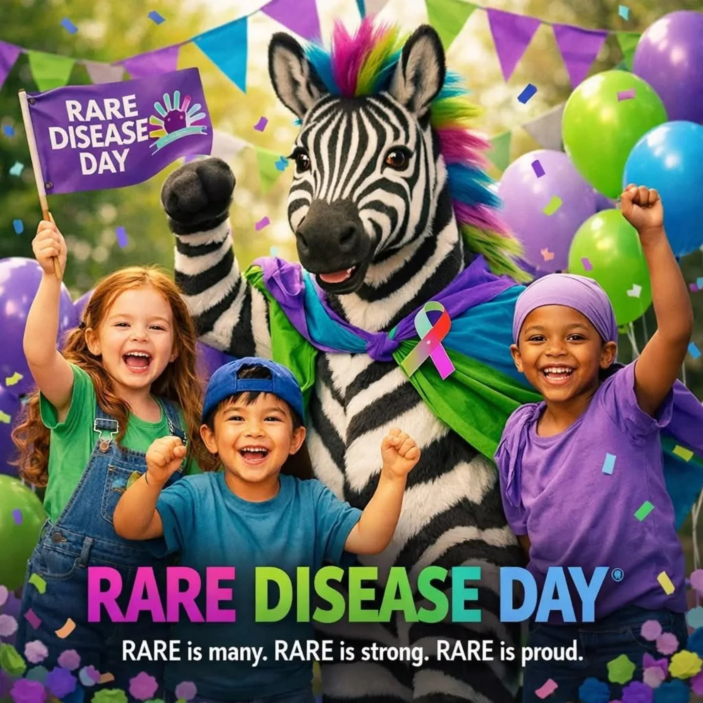 Rare Disease Day is observed every year on February 28 (or February 29 in leap years&mdash;making it extra rare 💜). It raises awareness for the 300+ million people worldwide living with a rare disease.

💜 Why It Matters 💜

There are 7,000+ rare di