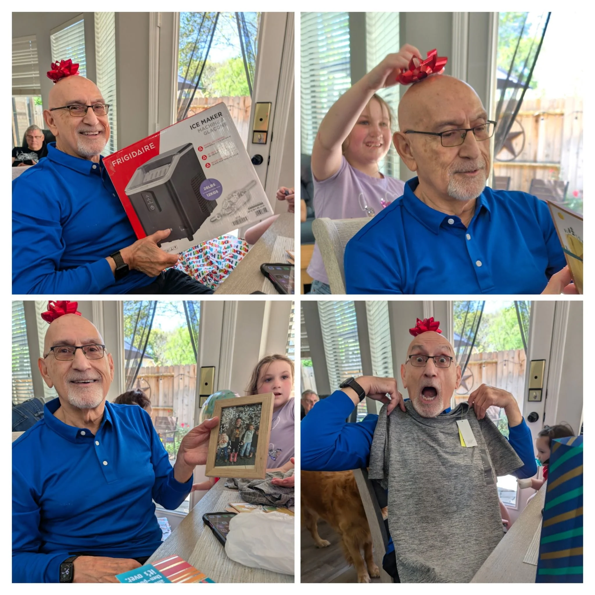 Happy birthday pops! I love you so much and I appreciate everything you do for me. You're an amazing father, teacher, mentor and so much more. Thanks for being there for me all the time&mdash;and yes, I mean all the time. I&rsquo;m truly grateful for