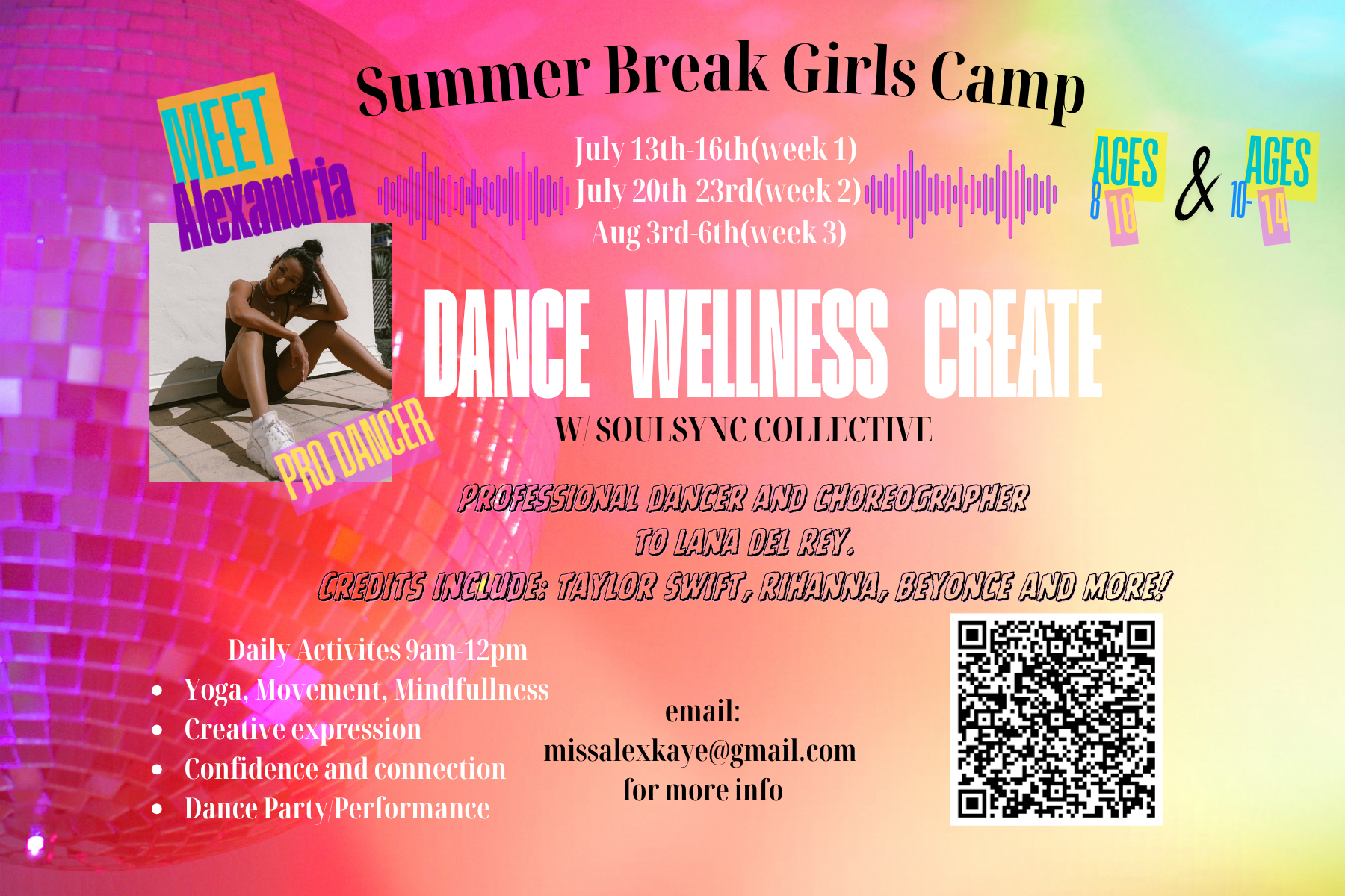 Summer Break Girls Camp Week 3