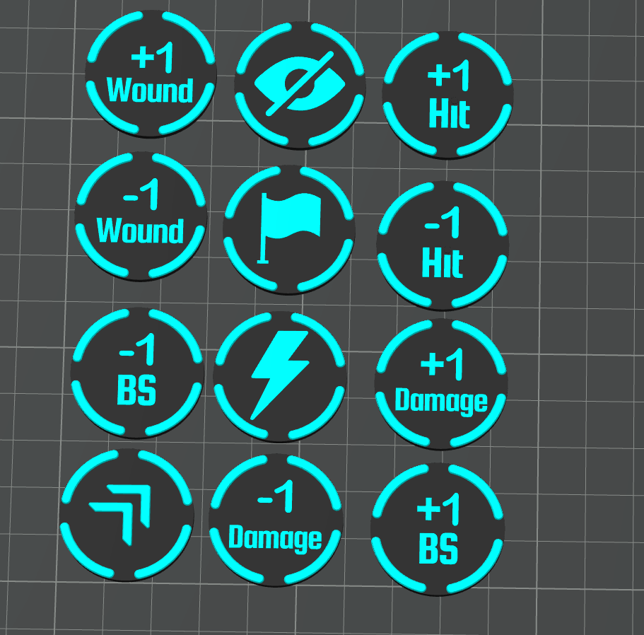 11th edition Tokens