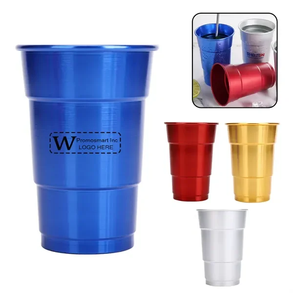 16 oz Stadium Aluminum Cup