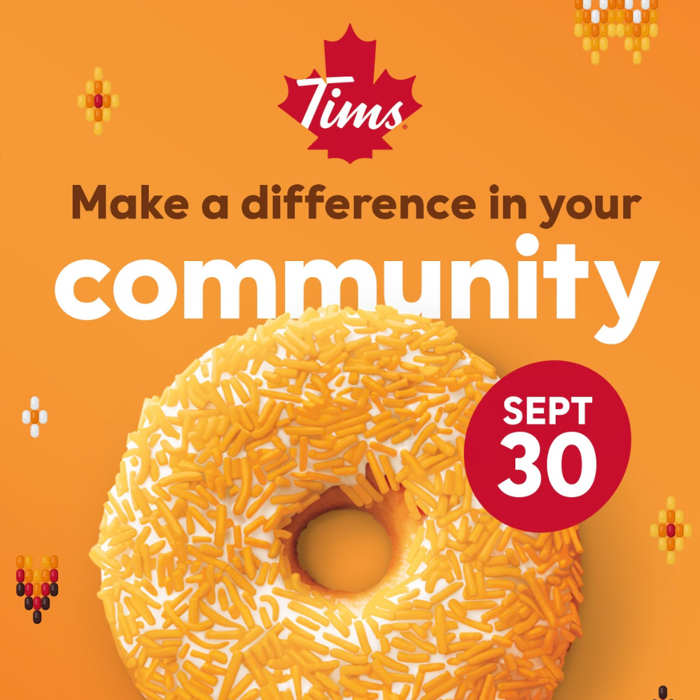 Support IRSSS with an Orange Sprinkle Donut