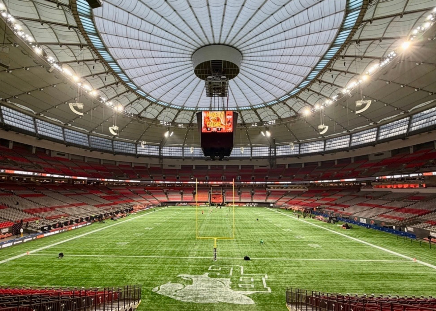  BC Place - before the big game! 