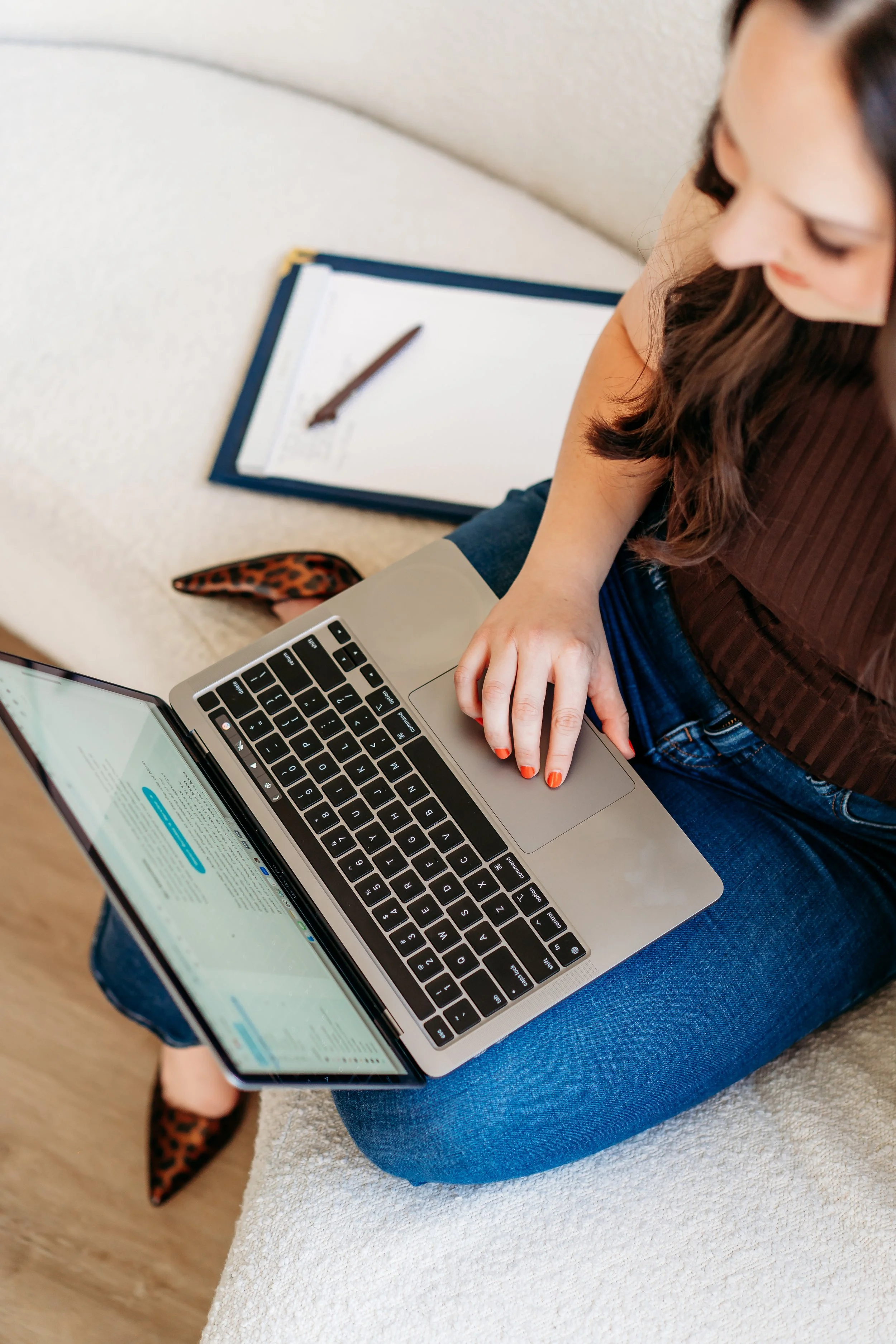 A Brand You’re Proud to Share # Our Approach # | Rather than scrambling for photos, reposting the same photo again, or avoiding showing up altogether, you get an on-brand content library that you can pull from anytime. 