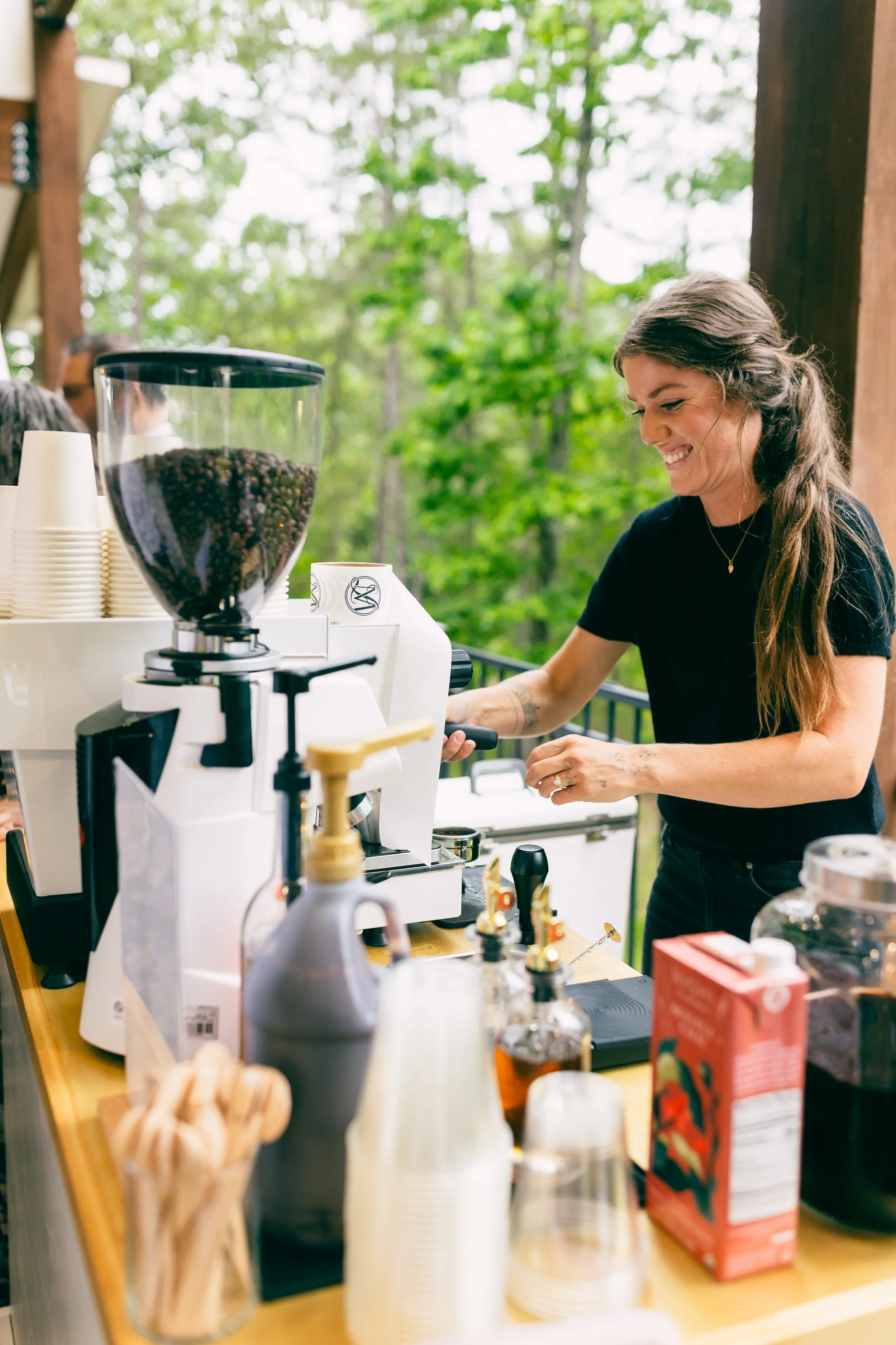 coffee cart for milwaukee weddings