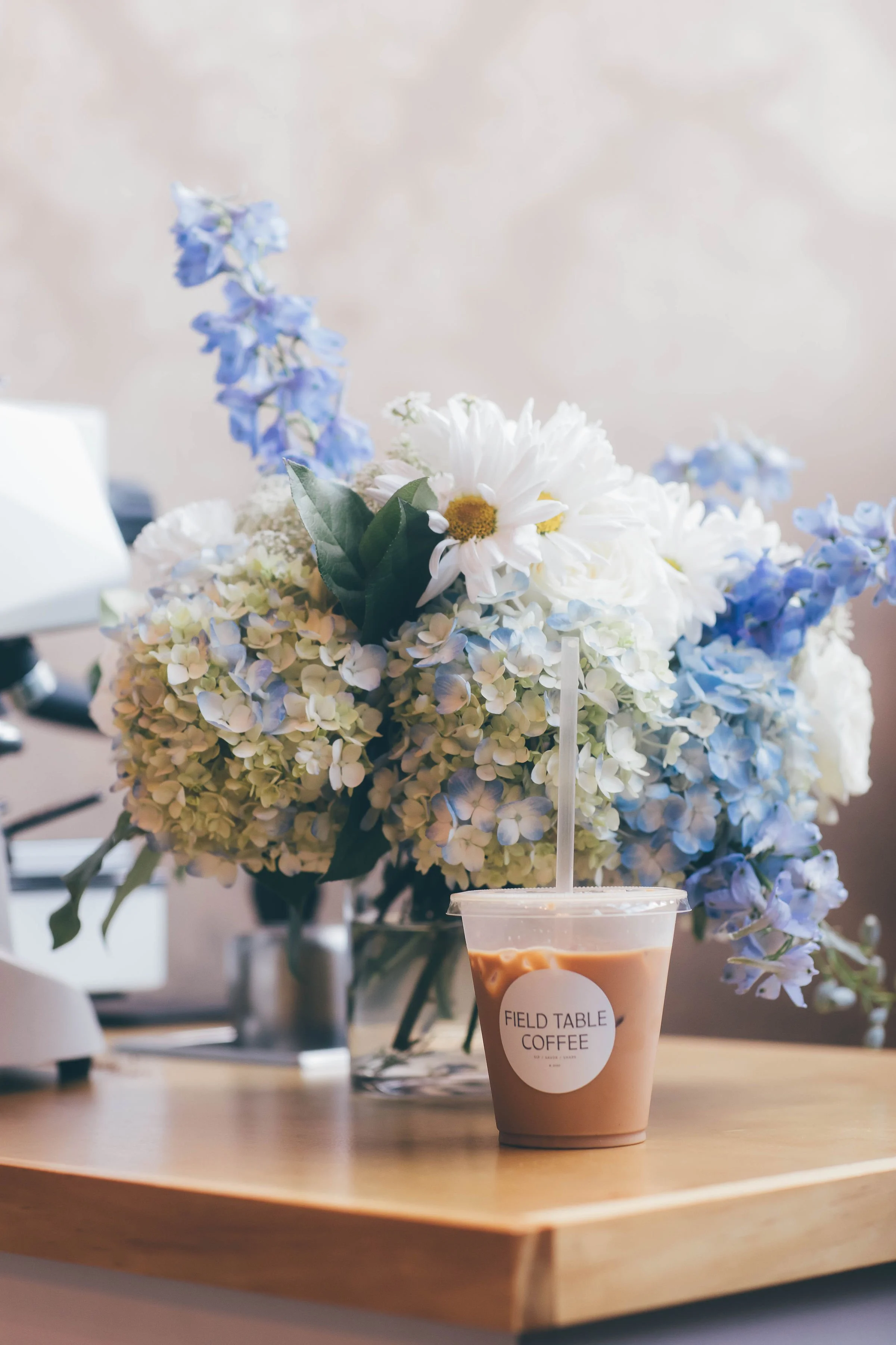 bottled latte service