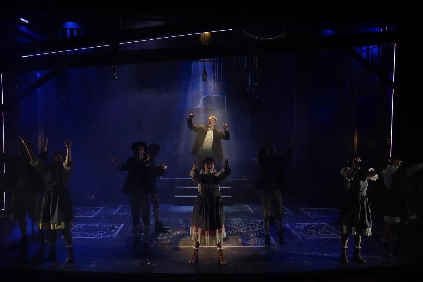 And just one more!! Love you all thank u for this incredible experience🪻

Directed and Choreographed by Kyle Pleasant
Musical Direction by Hosun Moon
Scenic Design by Anthony Freitas
Costume Design by Collin McElroy @collin_mcelroy 
Lighting Design 