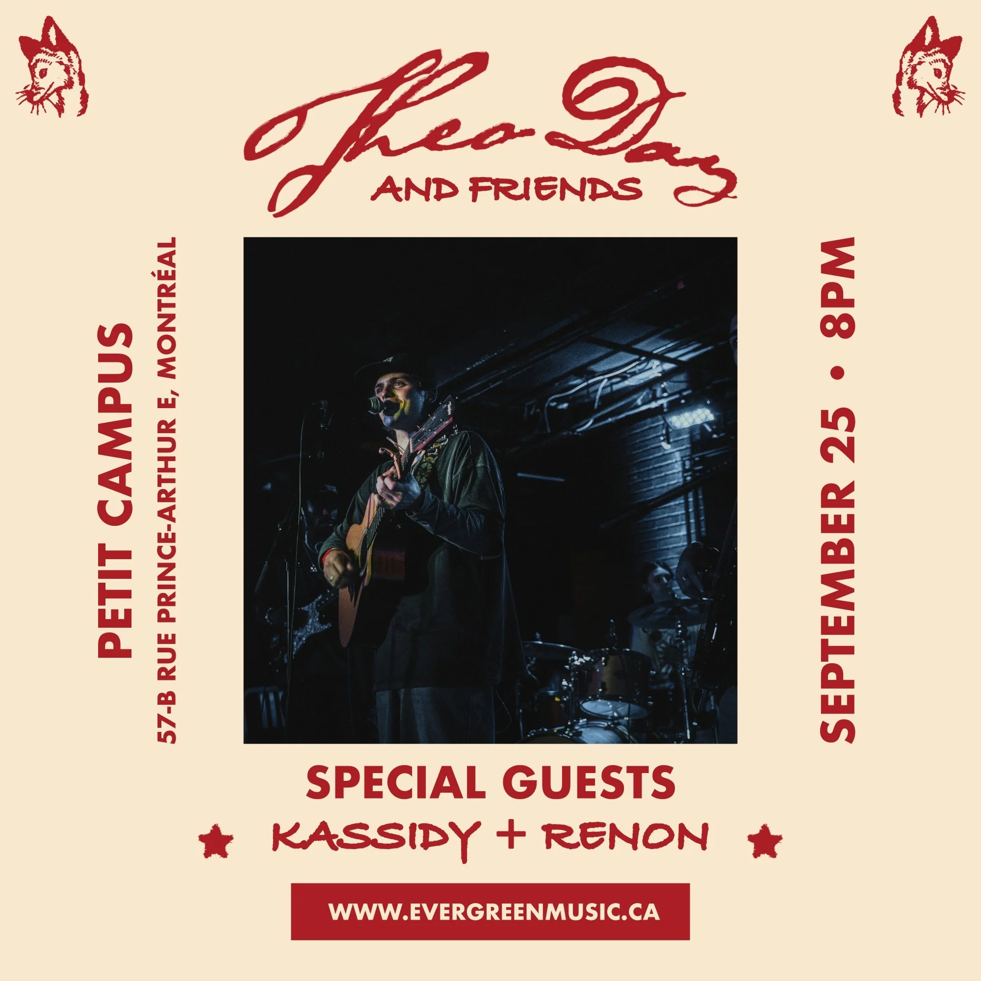 Theo Day Announces Second Annual Montreal Headline Show This September