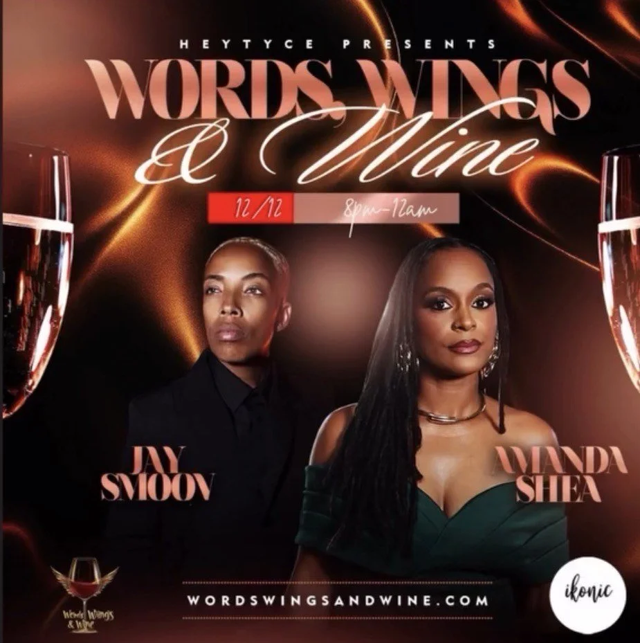 WORDS, WINGS, & WINE