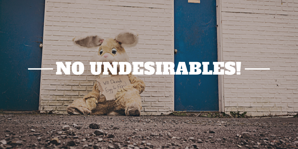 No Undesirables! What the Pharisees and the Church Often Have in Common