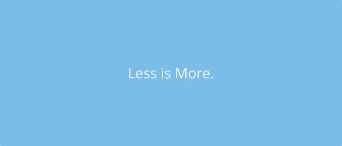Missional Minimalism