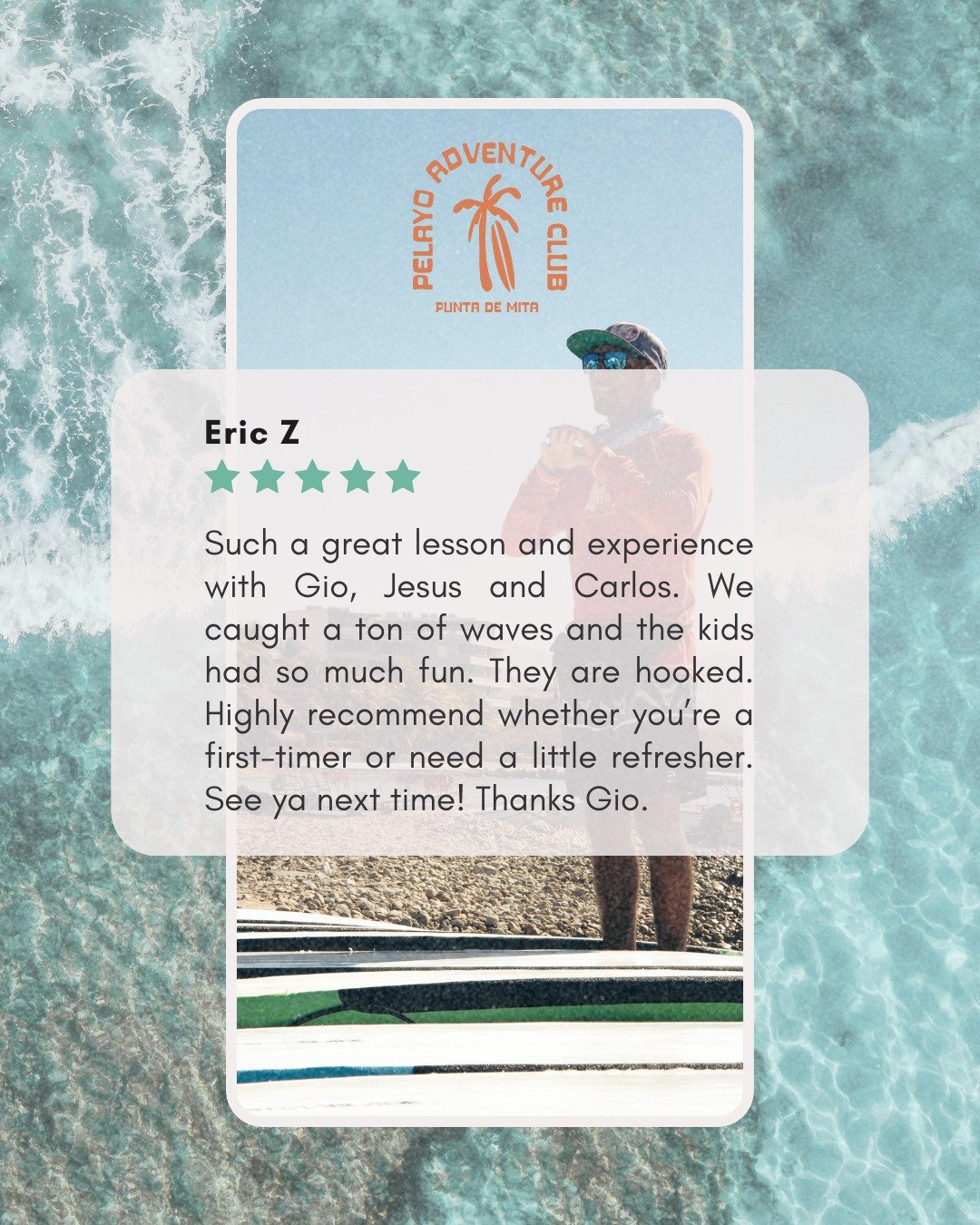 Newbies to catching waves on their own in just an hour 😱#pelayoadventureclub #puntademitasurf #familysurfadventures
