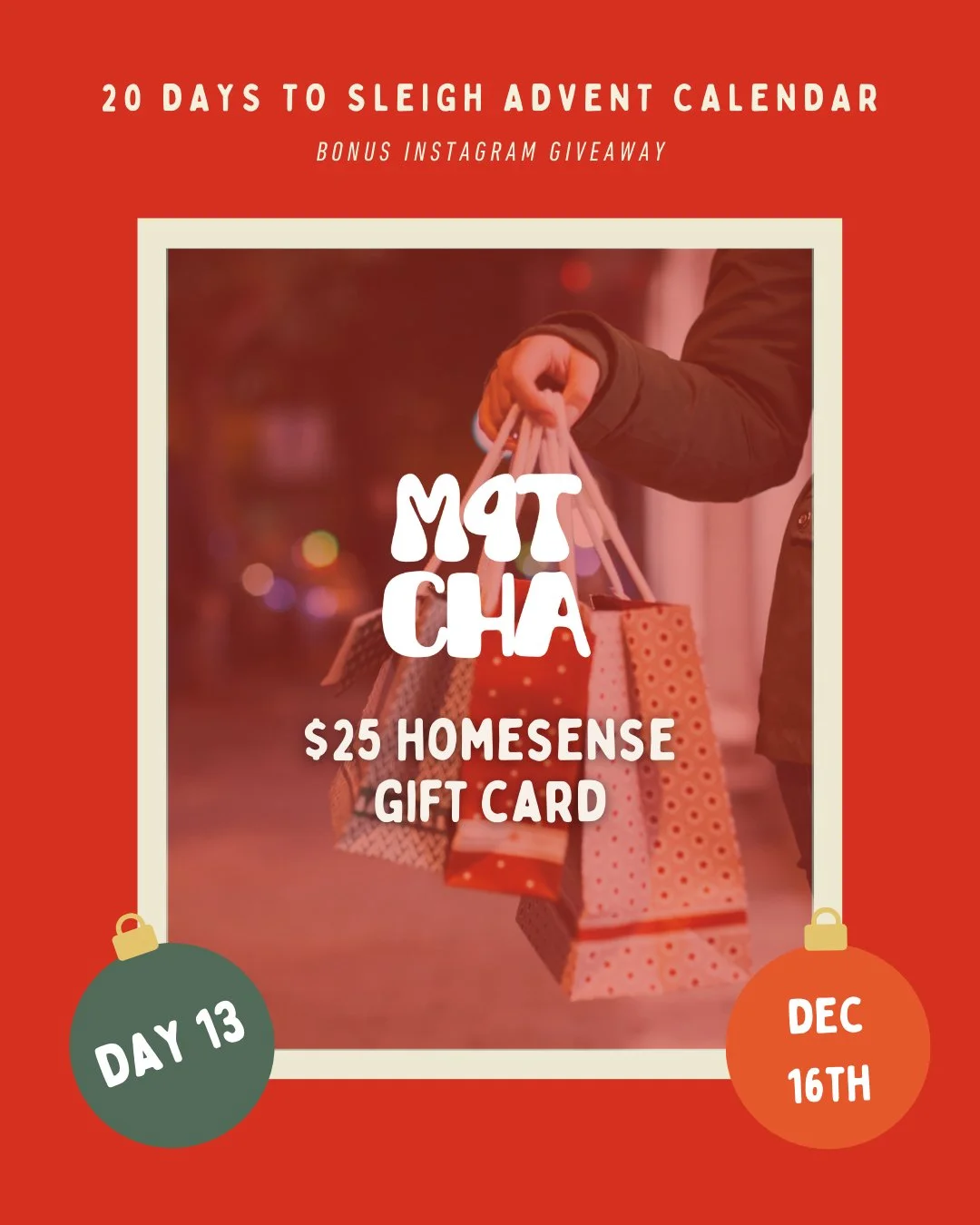 🦌🛷Bonus Entry - Day 13 with @yegm4tcha🦌🛷

Did you ride or is about to ride on Dec 16th? Enter this giveaway for an additional entry to win the daily prize! If you didn't get the chance to ride on this day, enter below for an entry 👇

𝗛𝗼𝘄 𝘁𝗼