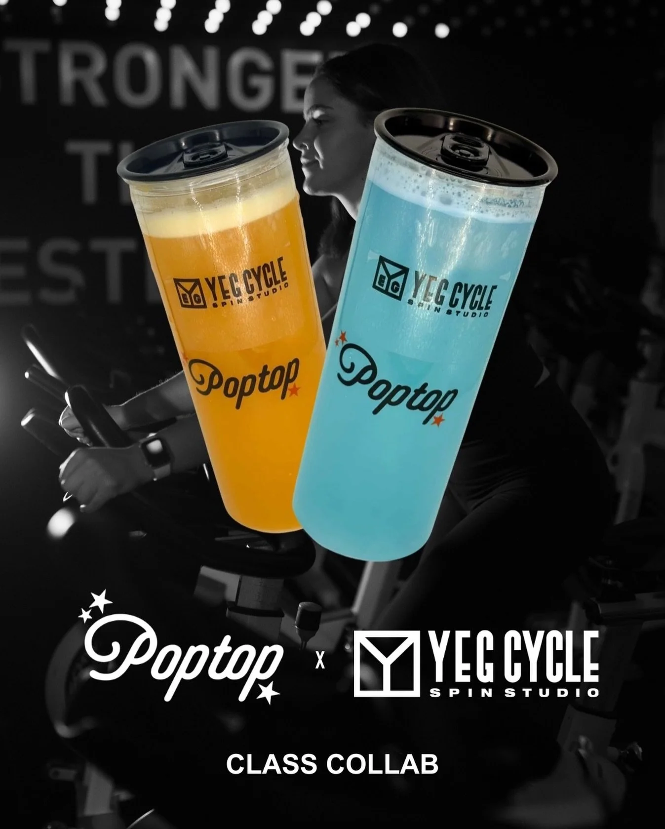 Let&rsquo;s celebrate this Friday with @poptopinc! 🎉Ride + get a free drink post/pre-spin class - protein, pre-workout or BCAA
⠀⠀⠀⠀⠀⠀⠀⠀⠀
For 9:30AM, 12:00PM, 4:45PM and 6:00PM classes only on Friday, December 19th.
⠀⠀⠀⠀⠀⠀⠀⠀⠀
See you there! 🧡