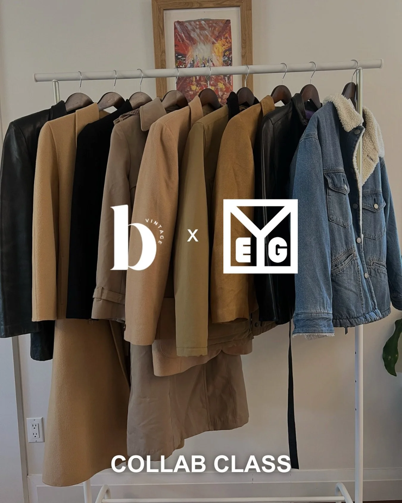 @bvintageyeg x YEG CYCLE ✨ Feb 8th
⠀⠀⠀⠀⠀⠀⠀⠀⠀
From 9:00am - 2:00pm, B Vintage will be joining us in the studio, featuring pre-owned and curated vintage clothing available for purchase. Stop by before or after class to browse the collection and check o