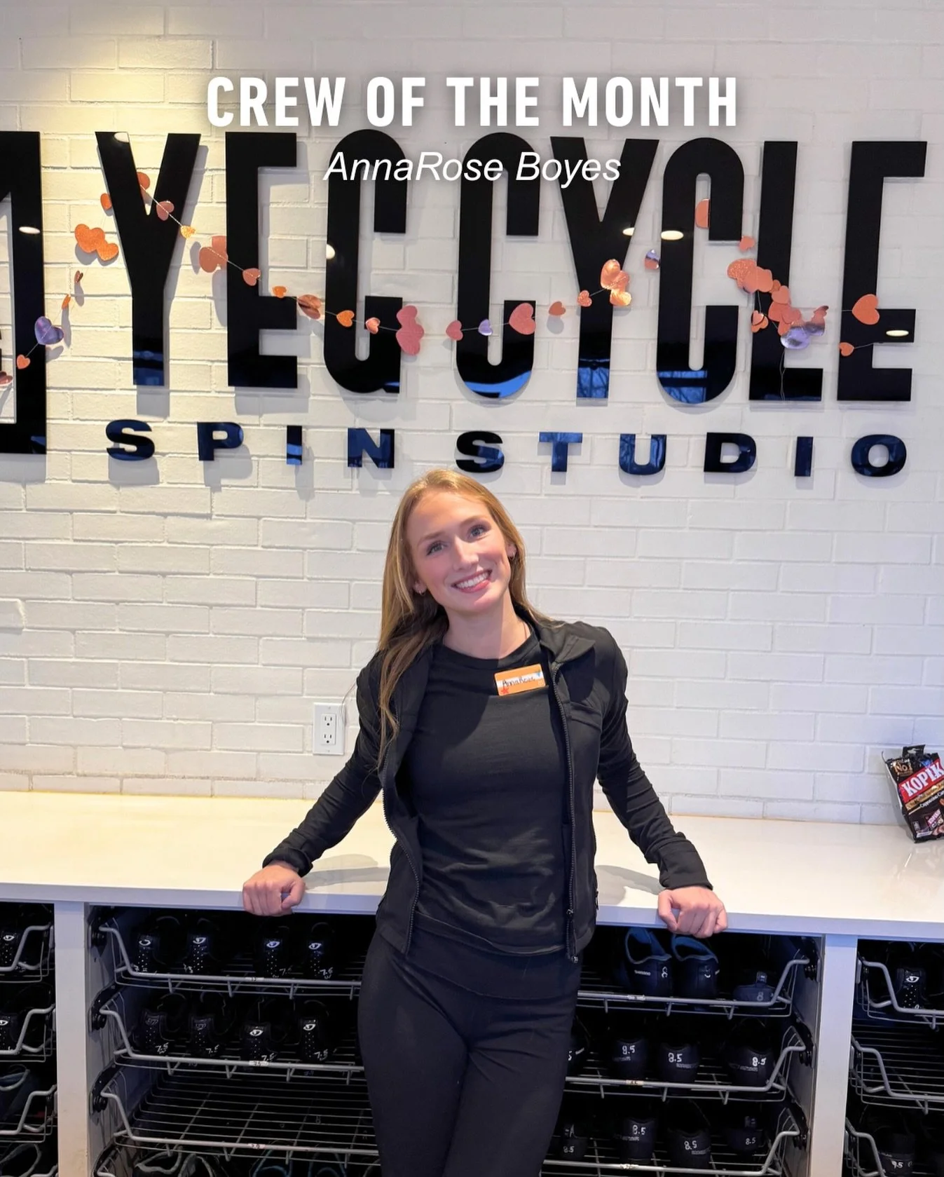 Meet our February Crew of the Month, AnnaRose! 🧡

&ldquo;AnnaRose is the definition of a team player. She&rsquo;s incredibly reliable and always shows up, even on the tough days, with a positive attitude and great energy. She never wants to leave an