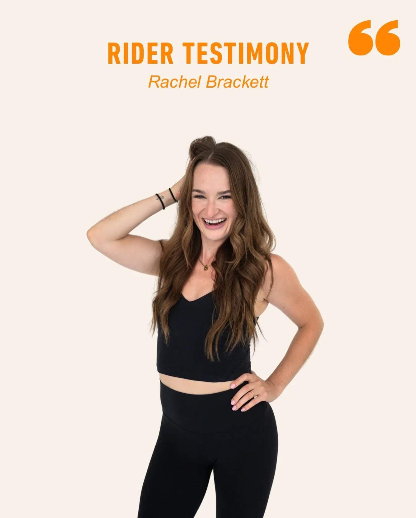 💬 # TestimonialTuesday 💬 Shoutout to one of our Motivators, Rachel Brackett! #HomeOfTheBikergang
⠀⠀⠀⠀⠀⠀⠀⠀⠀
&ldquo;Absolutely amazing class. I go out of my way to only go to Rachel&rsquo;s classes. She has the best choreo and music choices. I wouldn