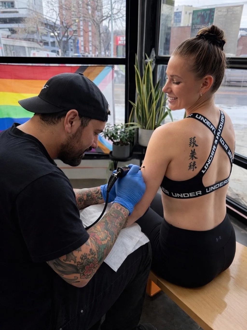 Thank you to @aces_n_spades_north for making our Bikergang dreams come true 🧡 We&rsquo;ve had quite a few requests over the years with riders who want to represent our community in even more meaningful ways, so we decided to spoil you with 𝗰𝗼𝗺𝗽?