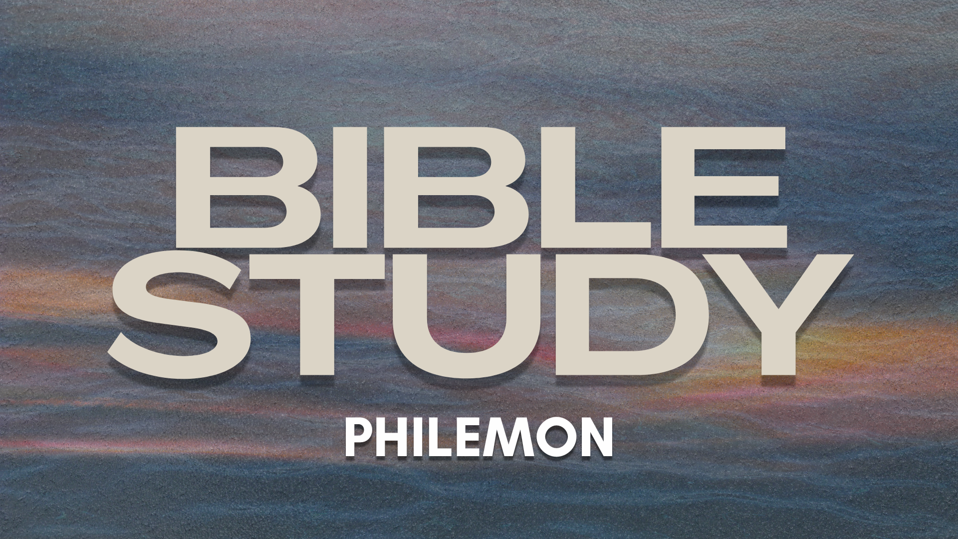 Philemon vv.21-25 | Bible Study | Robert Springfield