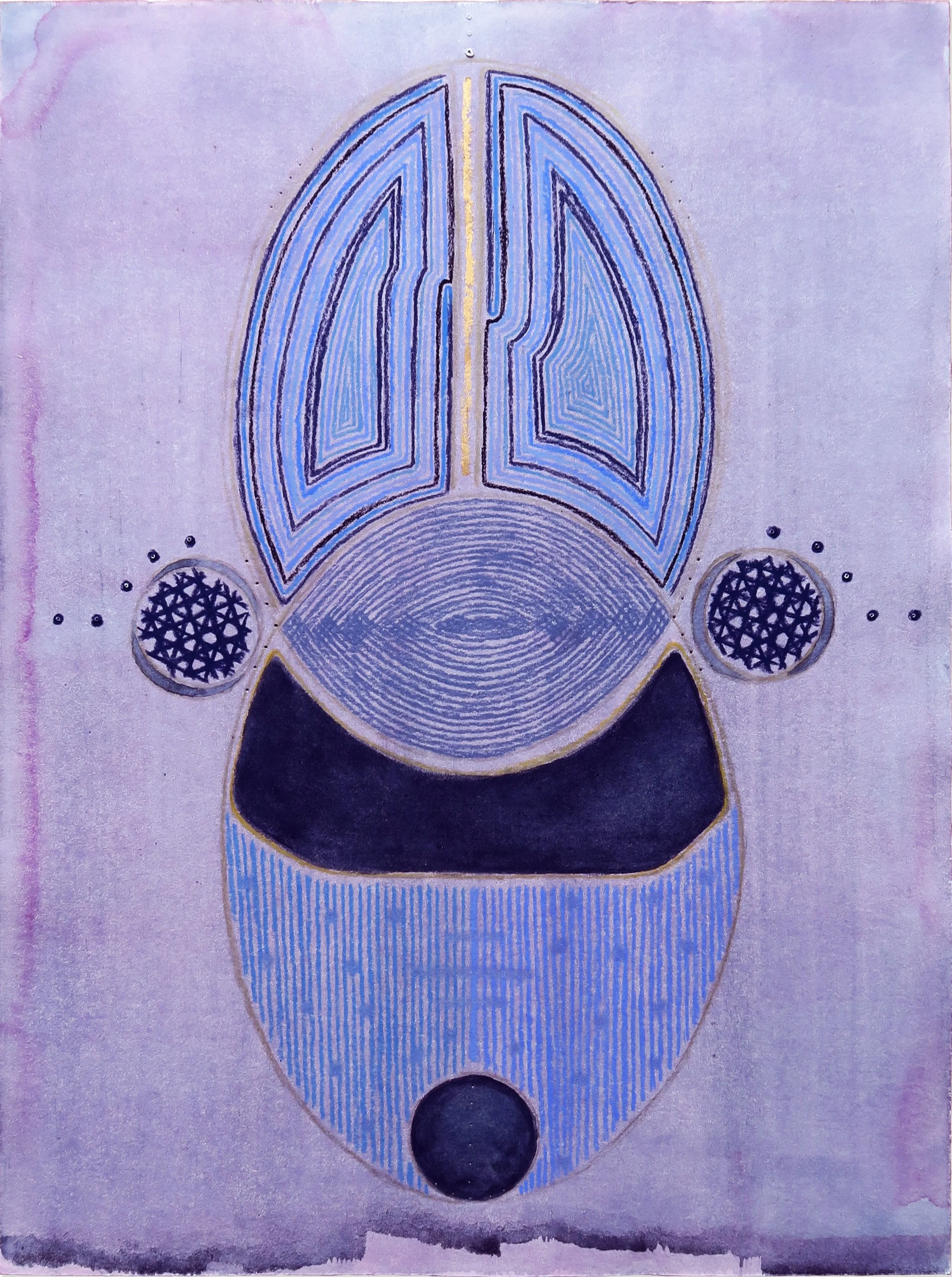 Johanna Unzueta October January Berlin watercolor berry paper