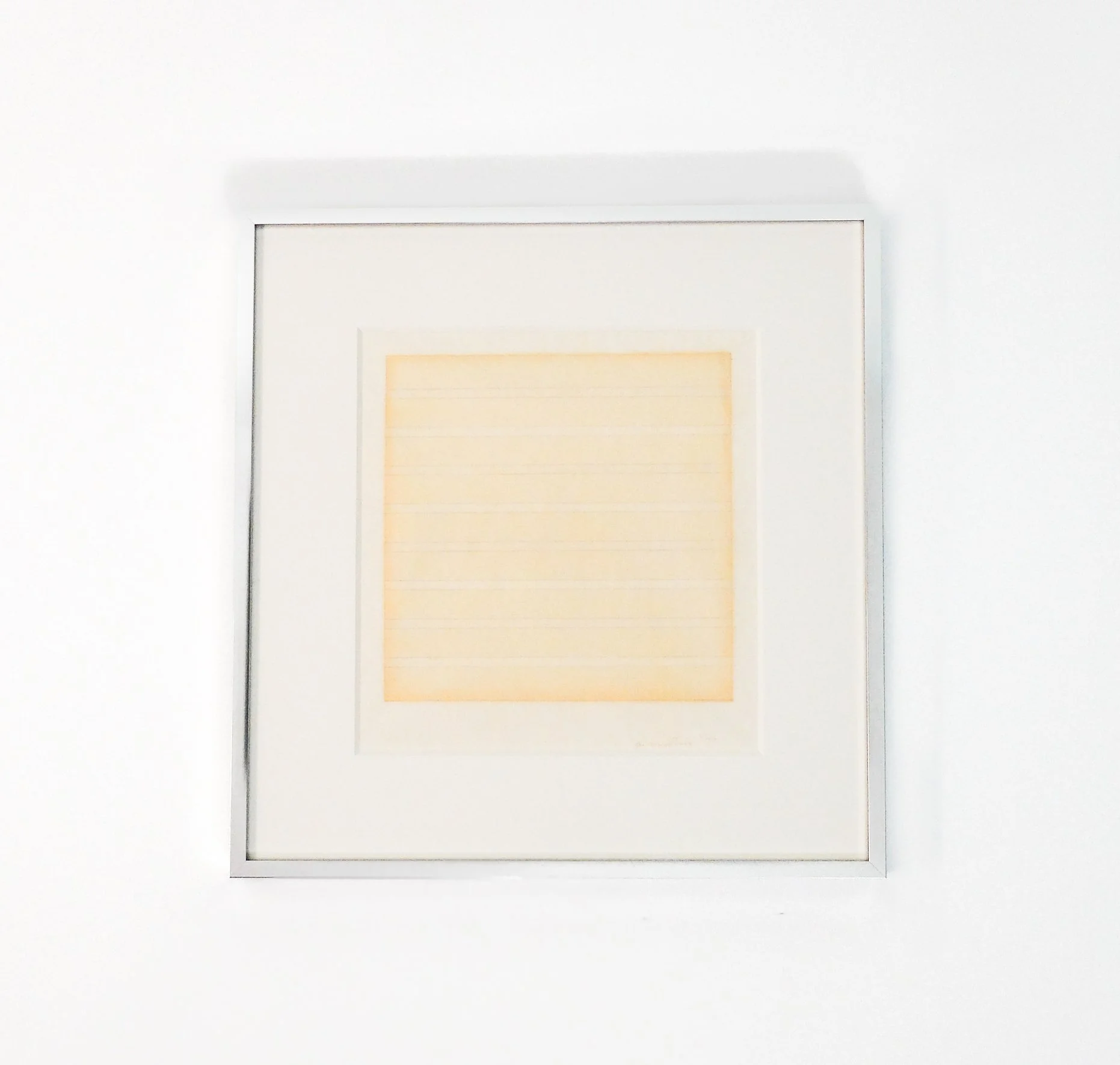 agnes Martin untitled 1977 watercolor ink vellum