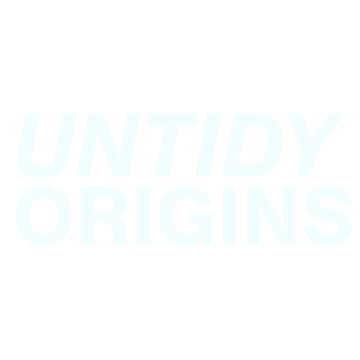 Untidy Origins