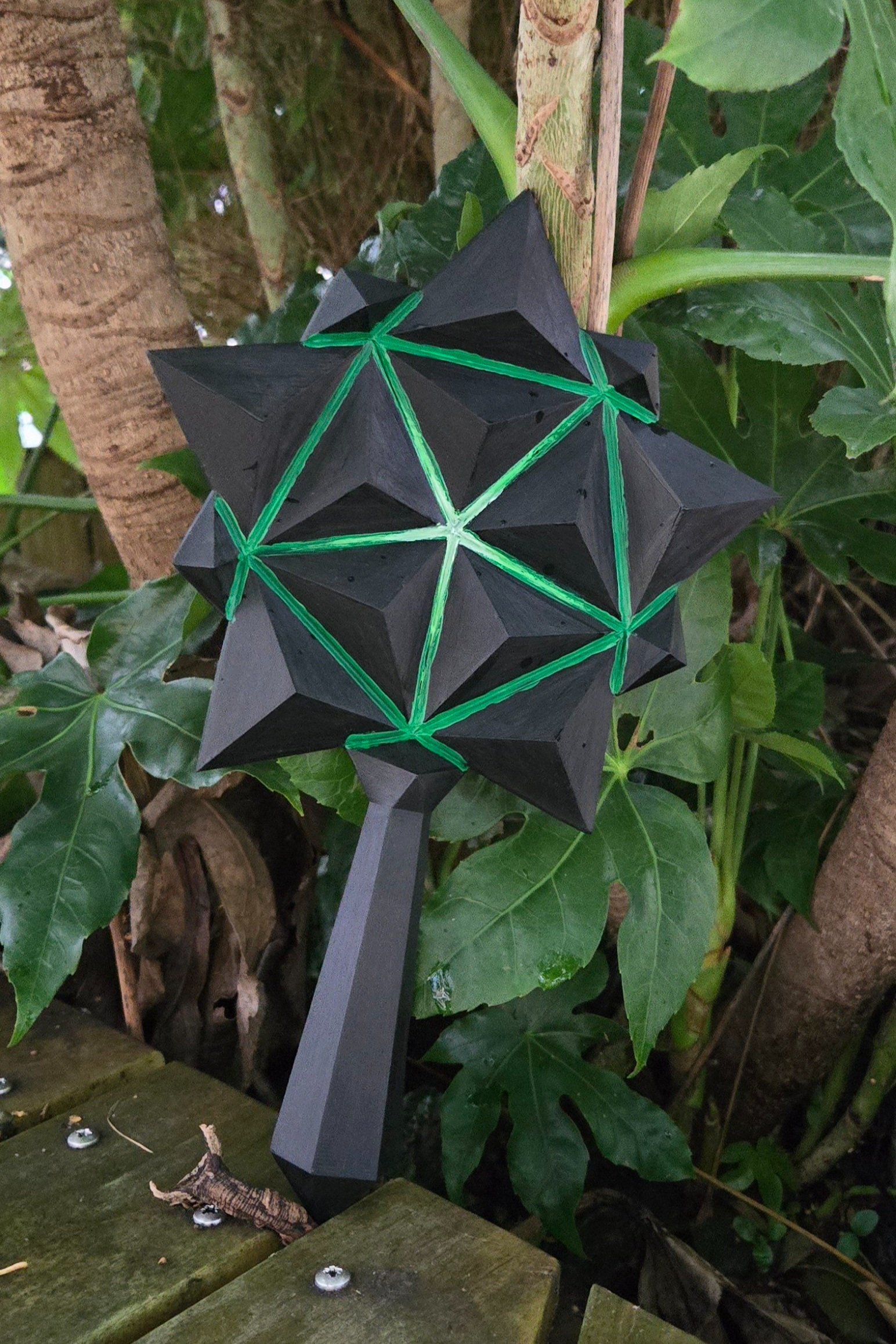 An image of the table tennis bat and spectacles