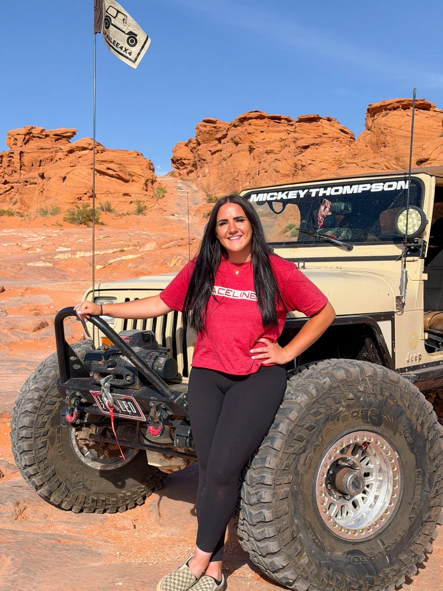 Loving my new @racelinewheels and @mickeythompsontires setup and can&rsquo;t wait to dive into my CJ7 very soon! 5.3L LS loading&hellip; 👀

@therockstargarage
@mickeythompsontires
@racelinewheels @raceline.az
@ruggedradios
@powertankofficial
@warnin