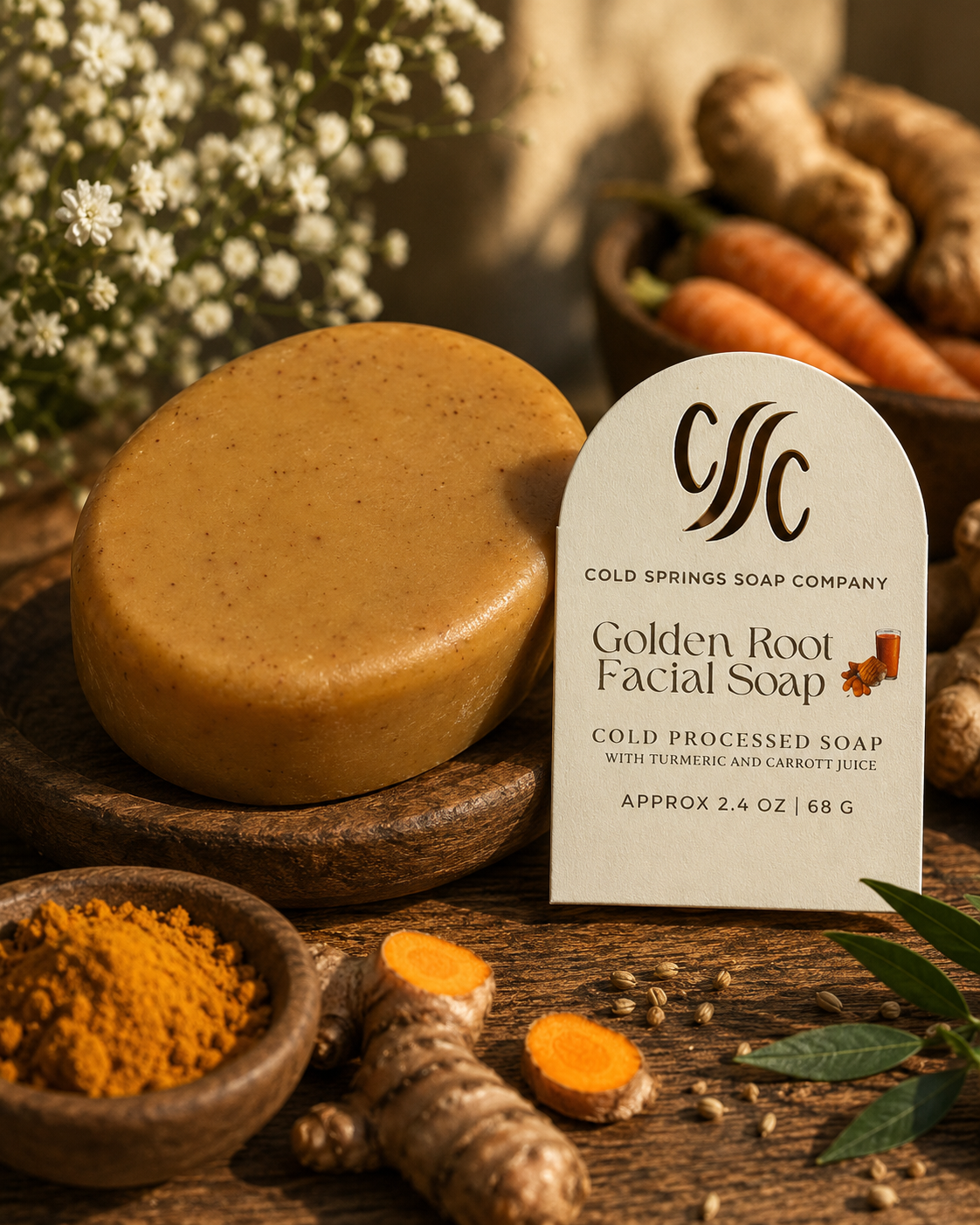 Golden Root Facial Soap