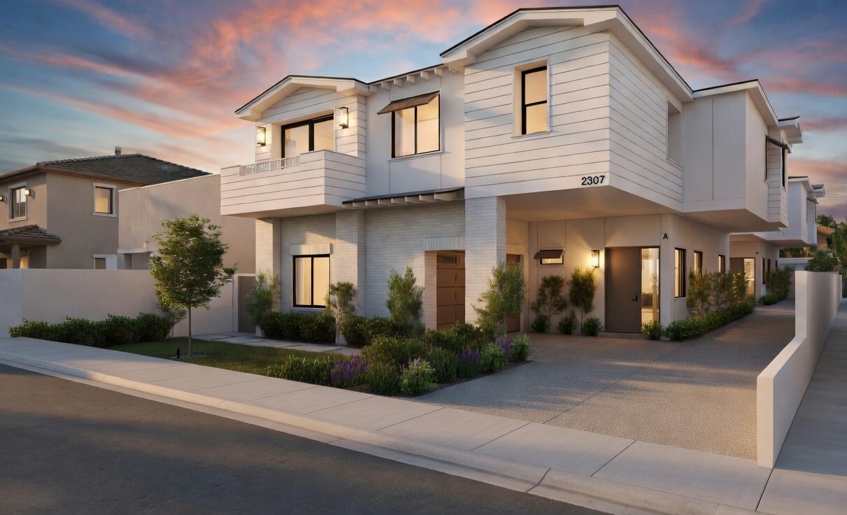 ABOVE DESIGN INC - TWO UNIT CONDOMINIUM TOWNHOME - REDONDO BEACH - EXTERIOR.png