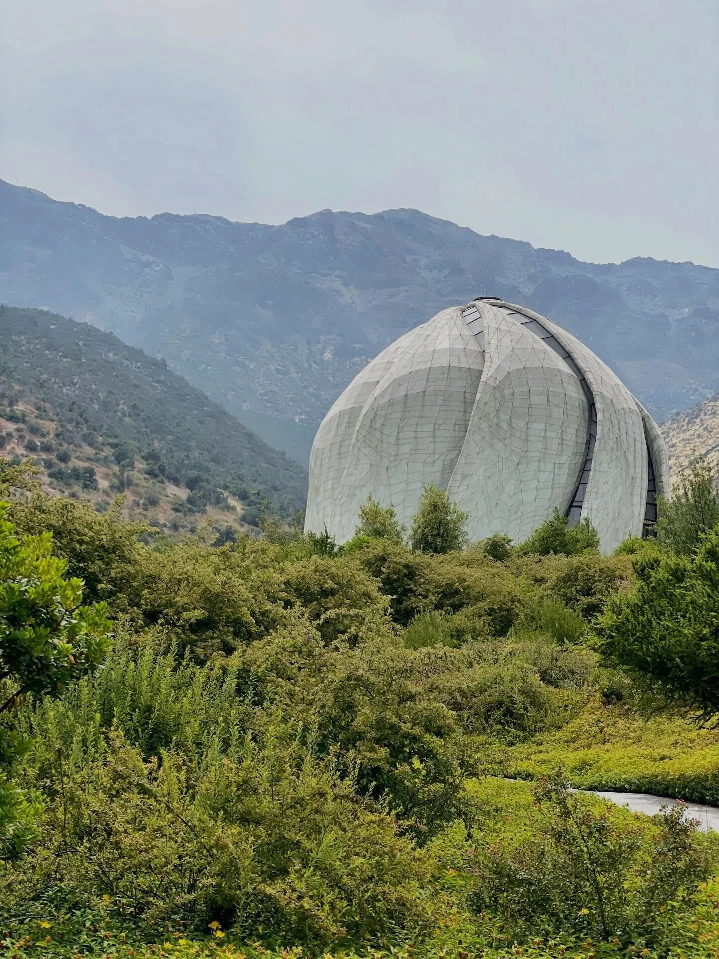 I couldn&rsquo;t imagine a more special place to spend the longest day of the year than the Temple of Light: the Bah&aacute;&rsquo;&iacute; House of Worship of South America, located on the foothills of the majestic Andes Mountains in Santiago, Chile
