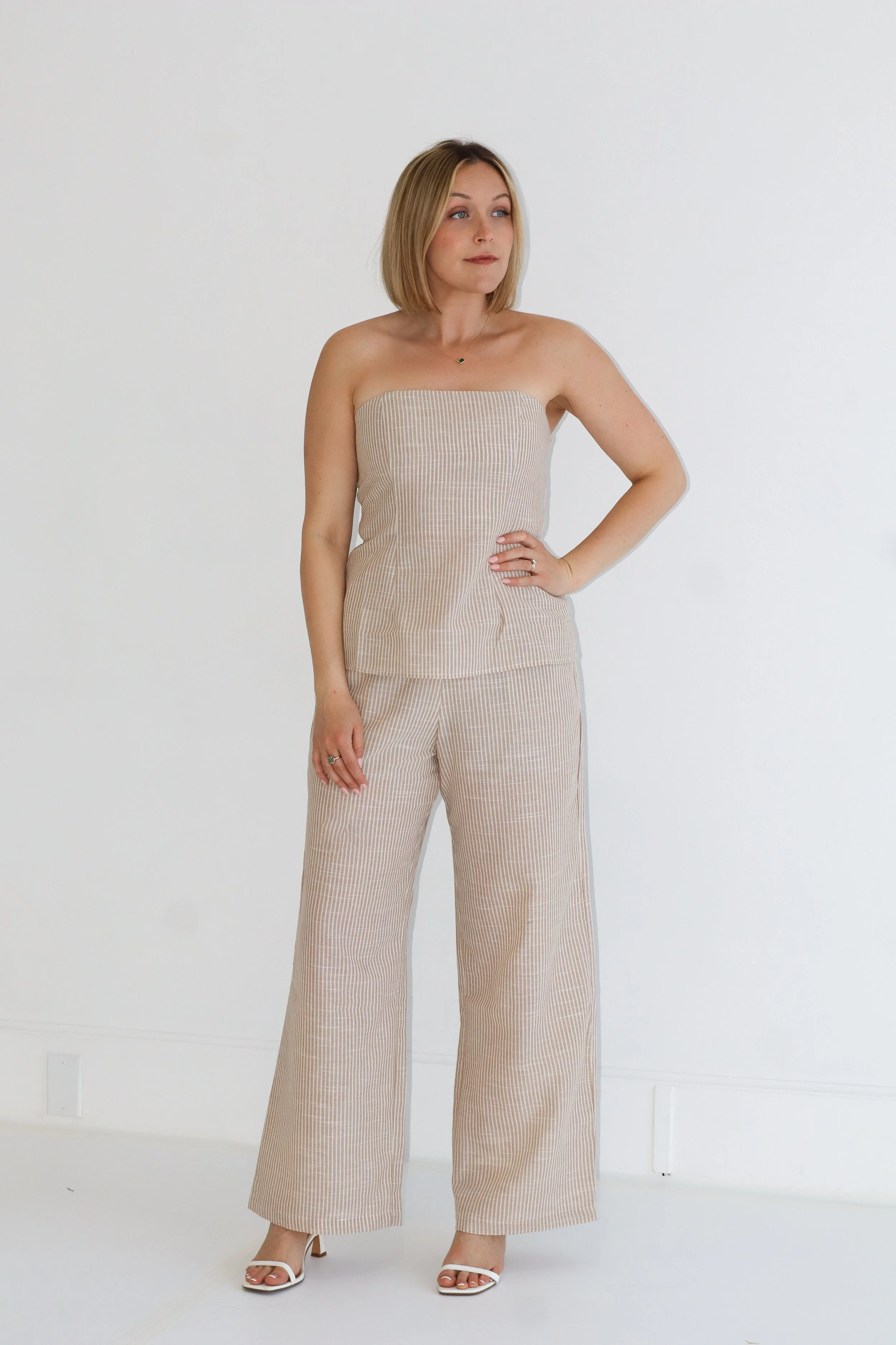 Tube Top & Pants Set