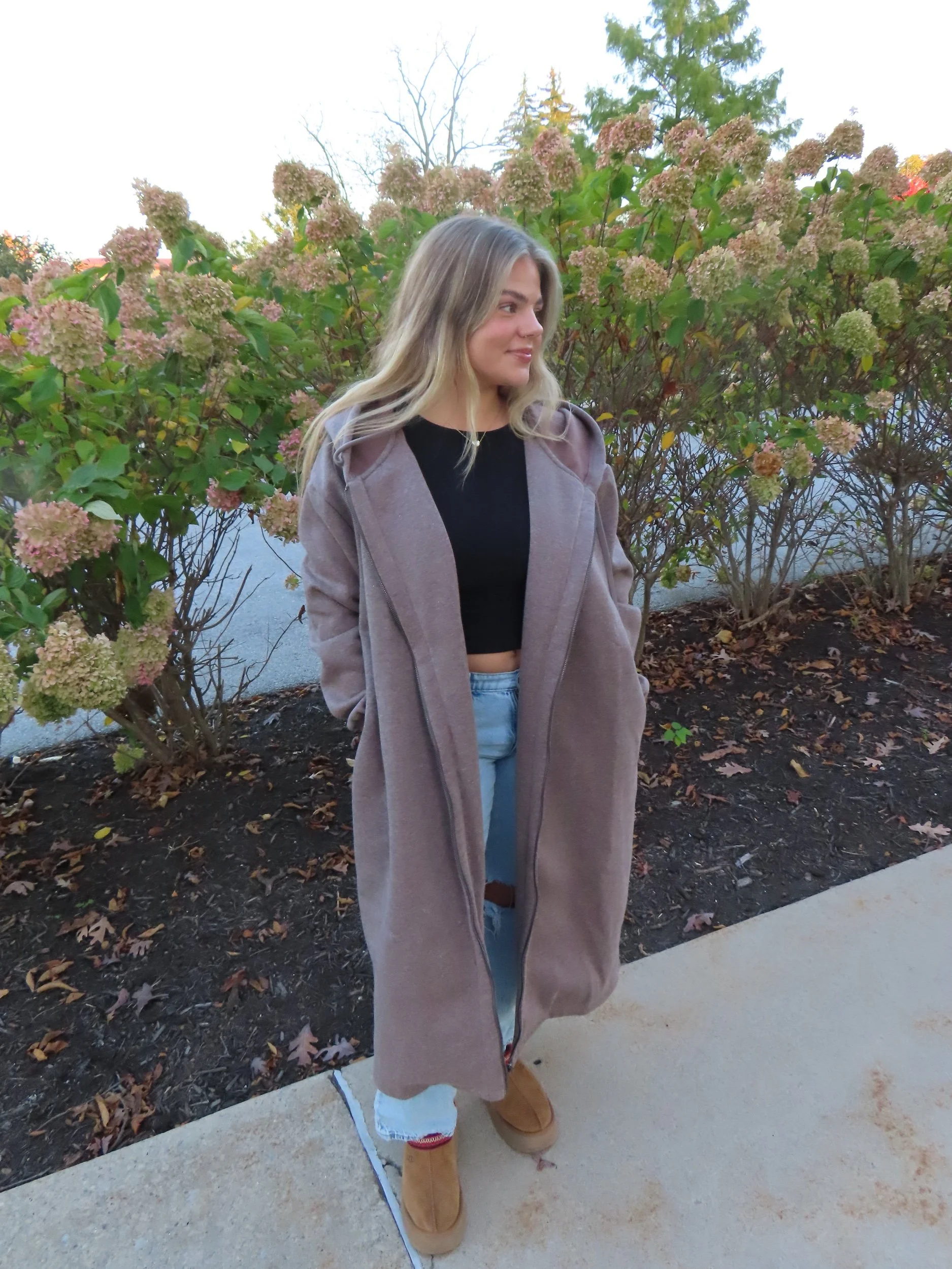 Walnut Zip Up Jacket