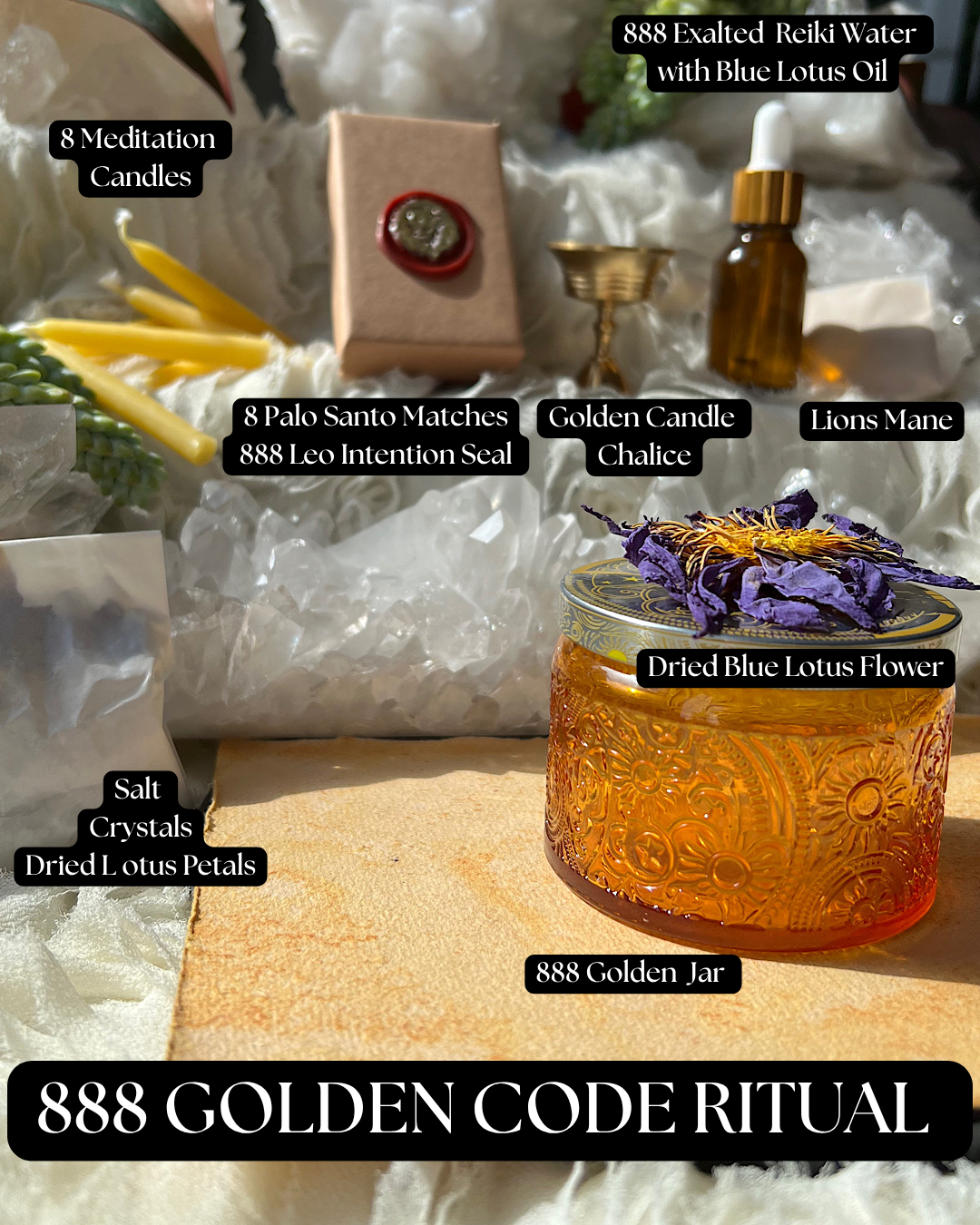 888 Golden Code Ritual:  A Lion’s Gate Integration Experience