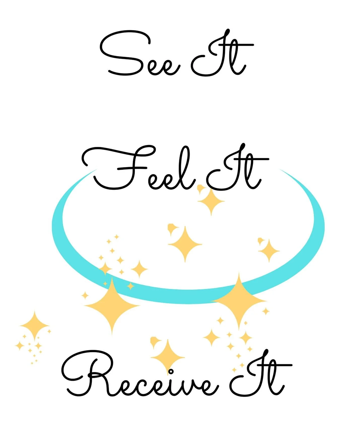 I got this message in my full moon 🌝 🌟 ritual on Monday night. It&rsquo;s a message about how manifestation works. 💰💎💞⁣
⁣
Instead of thinking &ldquo;I&rsquo;ll believe it when I receive it,&rdquo; the way to manifest your desires is to see them 