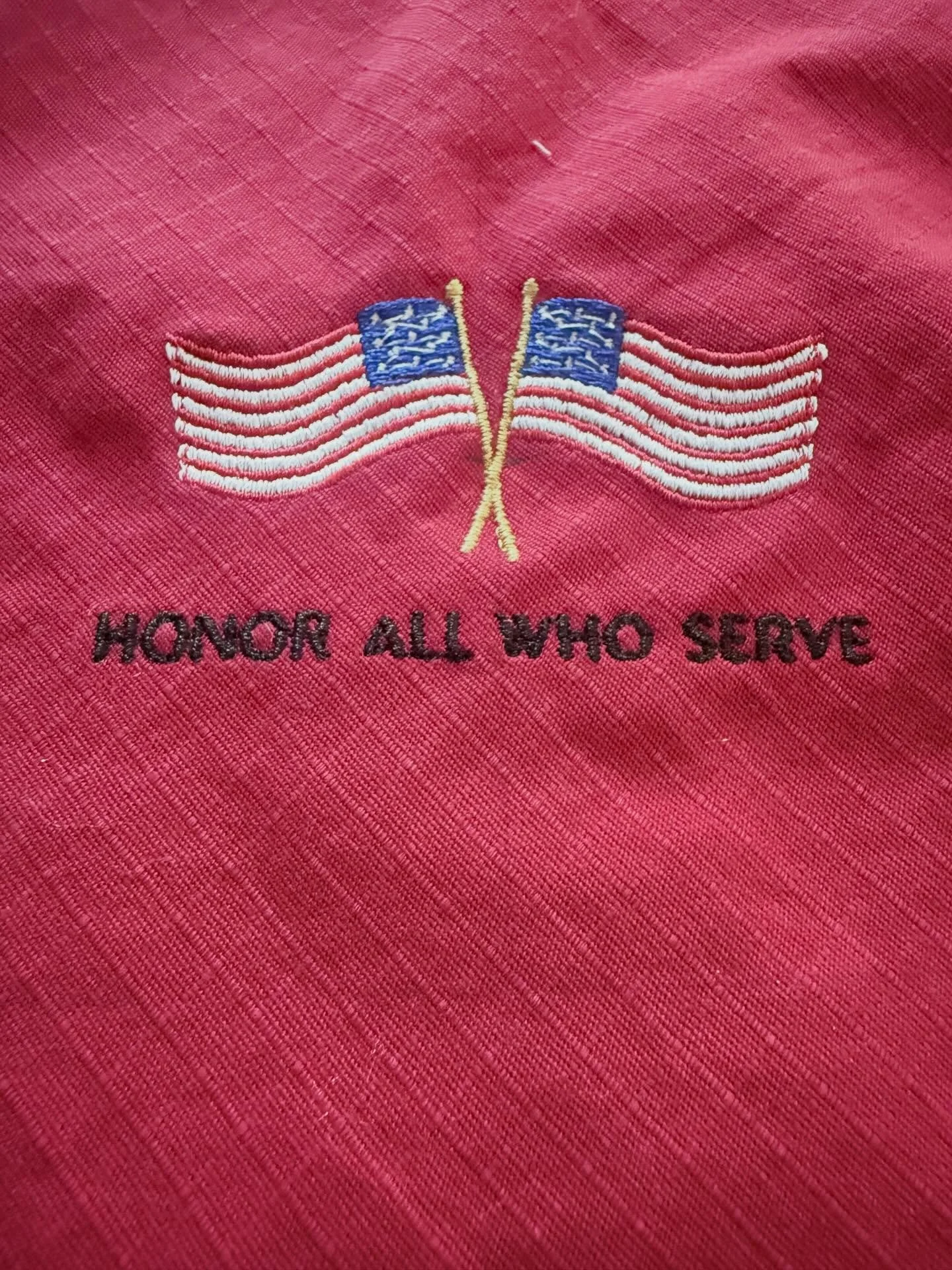 1st peek 👀 at The Jubilee Bolero - almost finished! Made in America and infused with prayers in honor of America&rsquo;s 250th anniversary of independence. ⁣
⁣
Our nation needs prayers now more than ever. ⁣
🙏🏼🇺🇸✌🏼❤️⁣
⁣
⁣
✨ All TSV Couture vinta