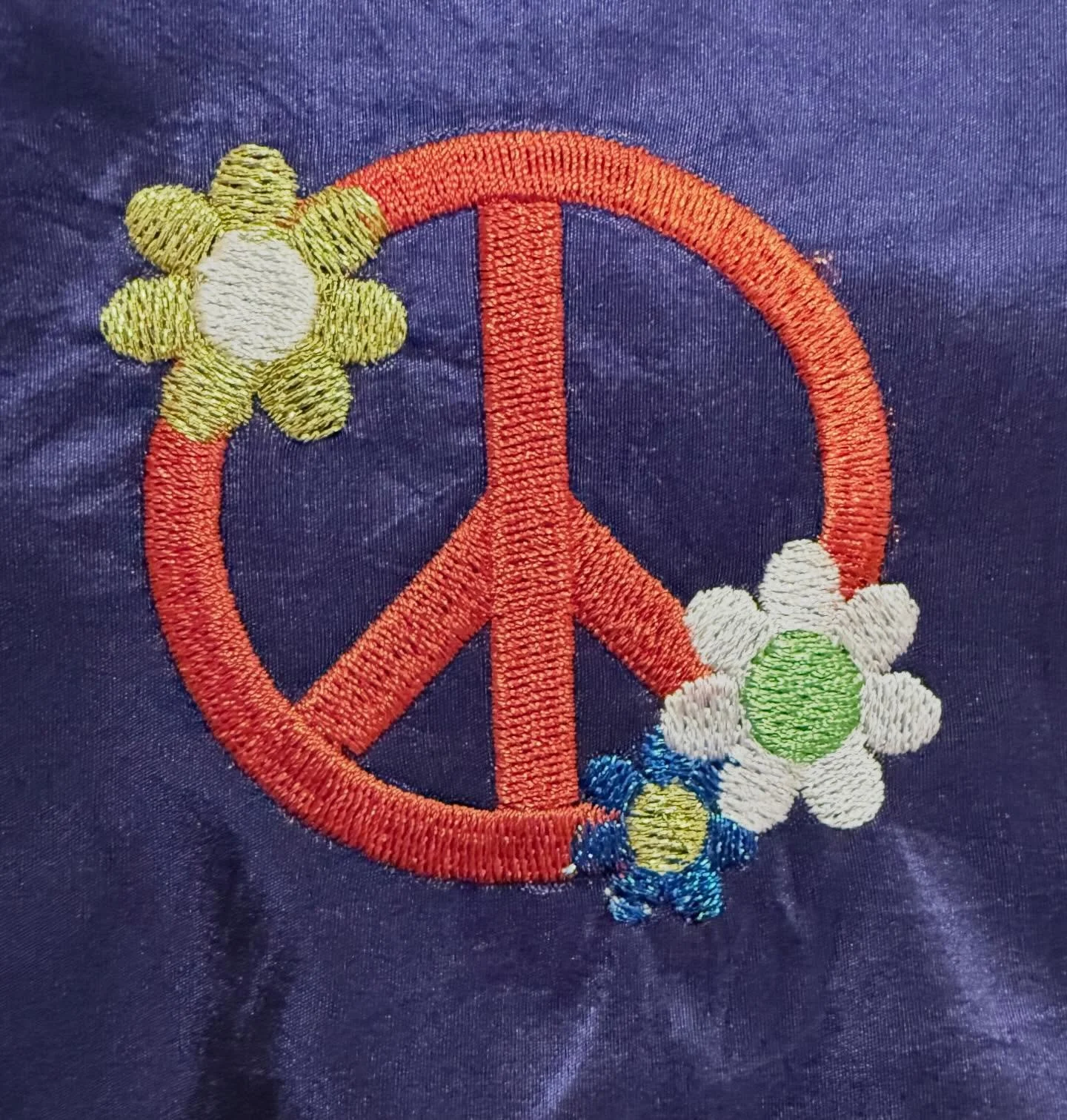 Testing some new embroidery designs for the updated Jubilee Bolero because&hellip; world peace, Yo. ⁣
✌🏼🇺🇸🕊️⁣
⁣
⁣
⁣
✨ The TSV Couture vintage-inspired Jubilee Bolero is handcrafted as a sacred ritual &mdash; stitched slowly with prayer, intention