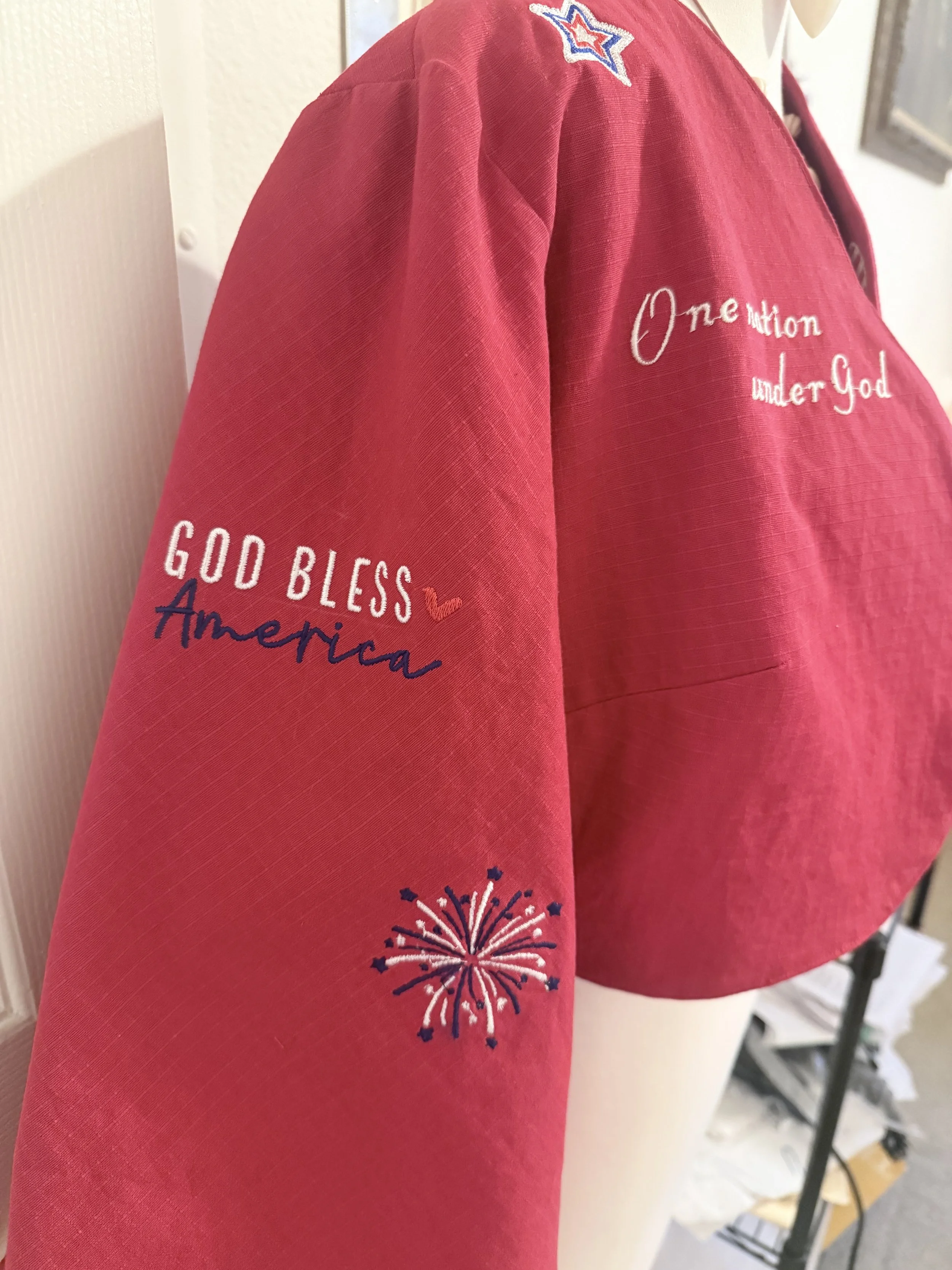 vintage bolero jacket for women tailored fit side view