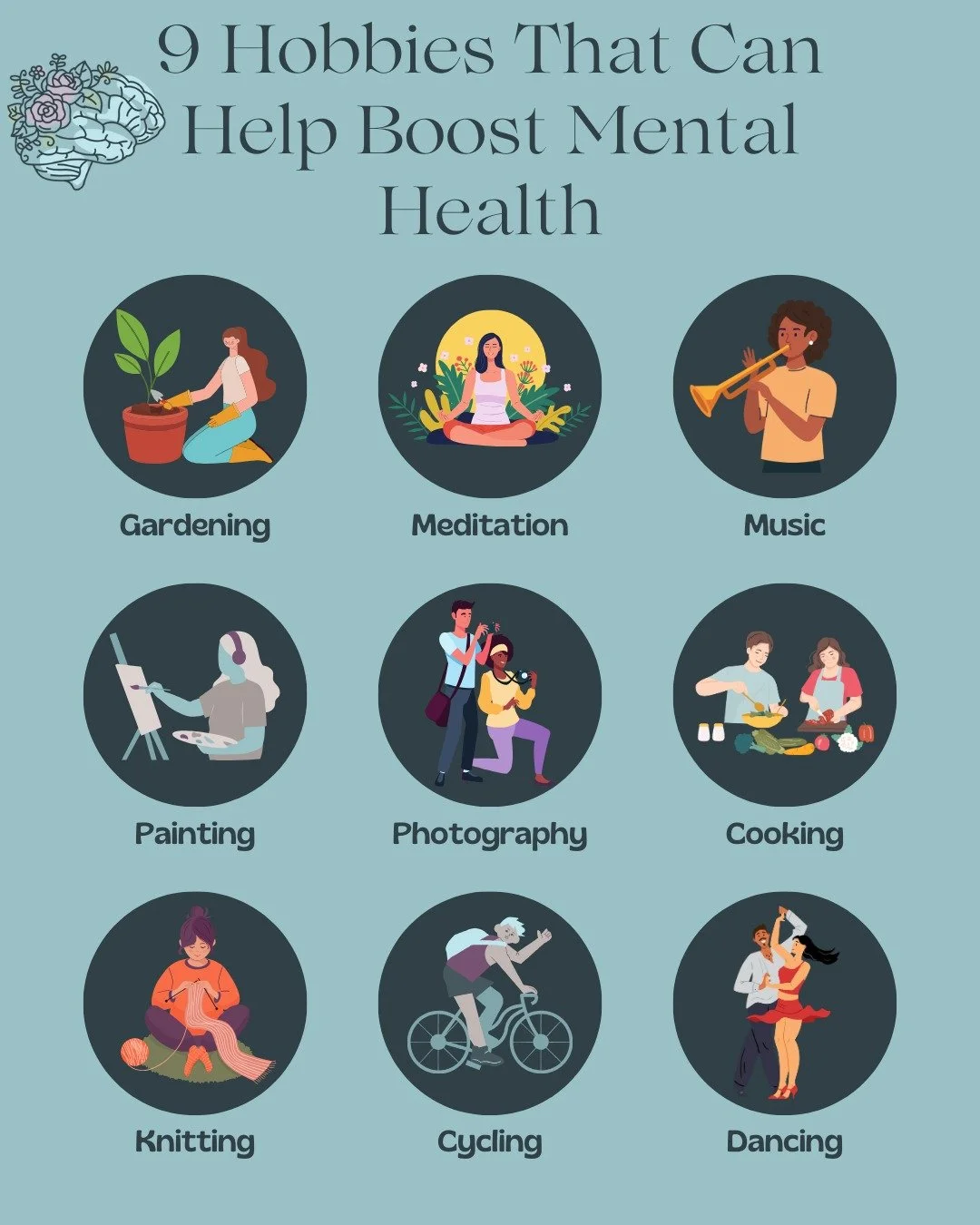 🧠 May is Mental Health Awareness Month &mdash; a time to reflect, reset, and reconnect with what supports our well-being.

Did you know that hobbies aren't just "nice to have"&mdash;they're actually powerful allies in boosting mental healt
