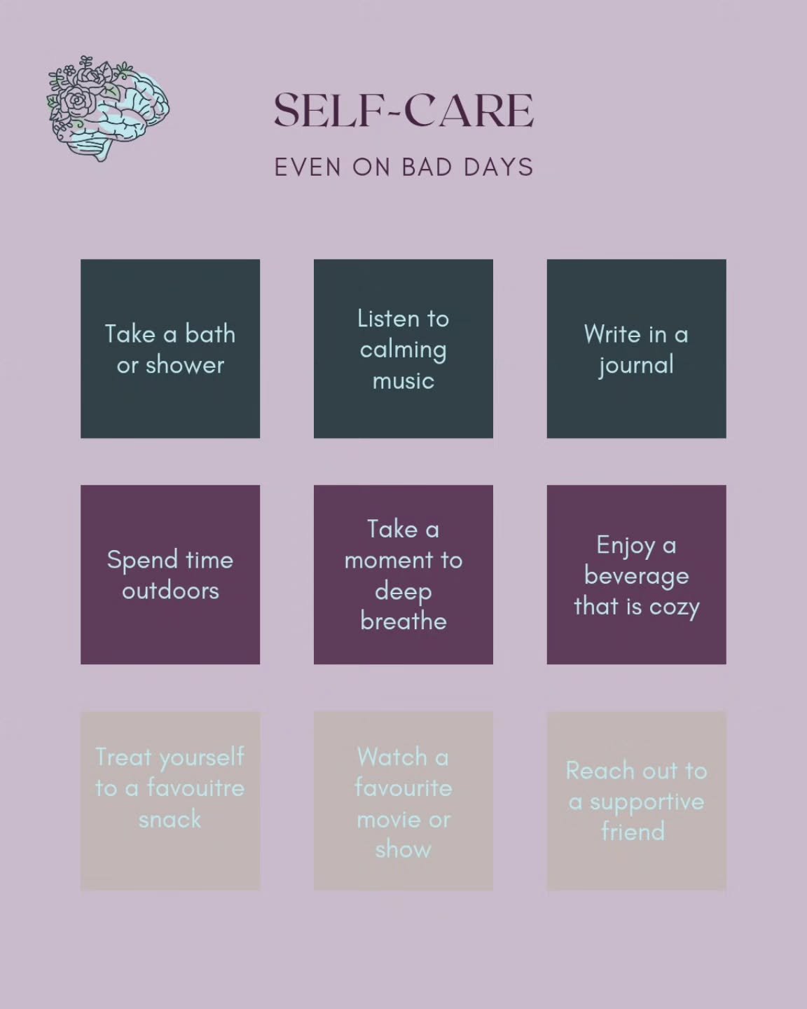 Bad day? Let&rsquo;s hit the soft reset. 🧸✨
Not every day needs to be a glow-up&mdash;some just need a warm drink, a deep breath, and a show you&rsquo;ve seen 17 times.
Pick one (or all) of these tiny comforts and let the world wait a minute. 💆&zwj