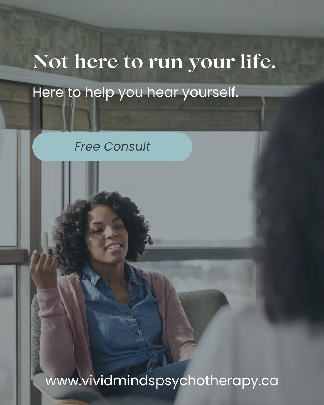 Vivid Minds doesn&rsquo;t tell you how to live your life&mdash;we help you connect with your values, your needs, and your voice. 🌱⁠
⁠
Our therapists use evidence-informed approaches in a compassionate, down-to-earth way so that you feel supported, n