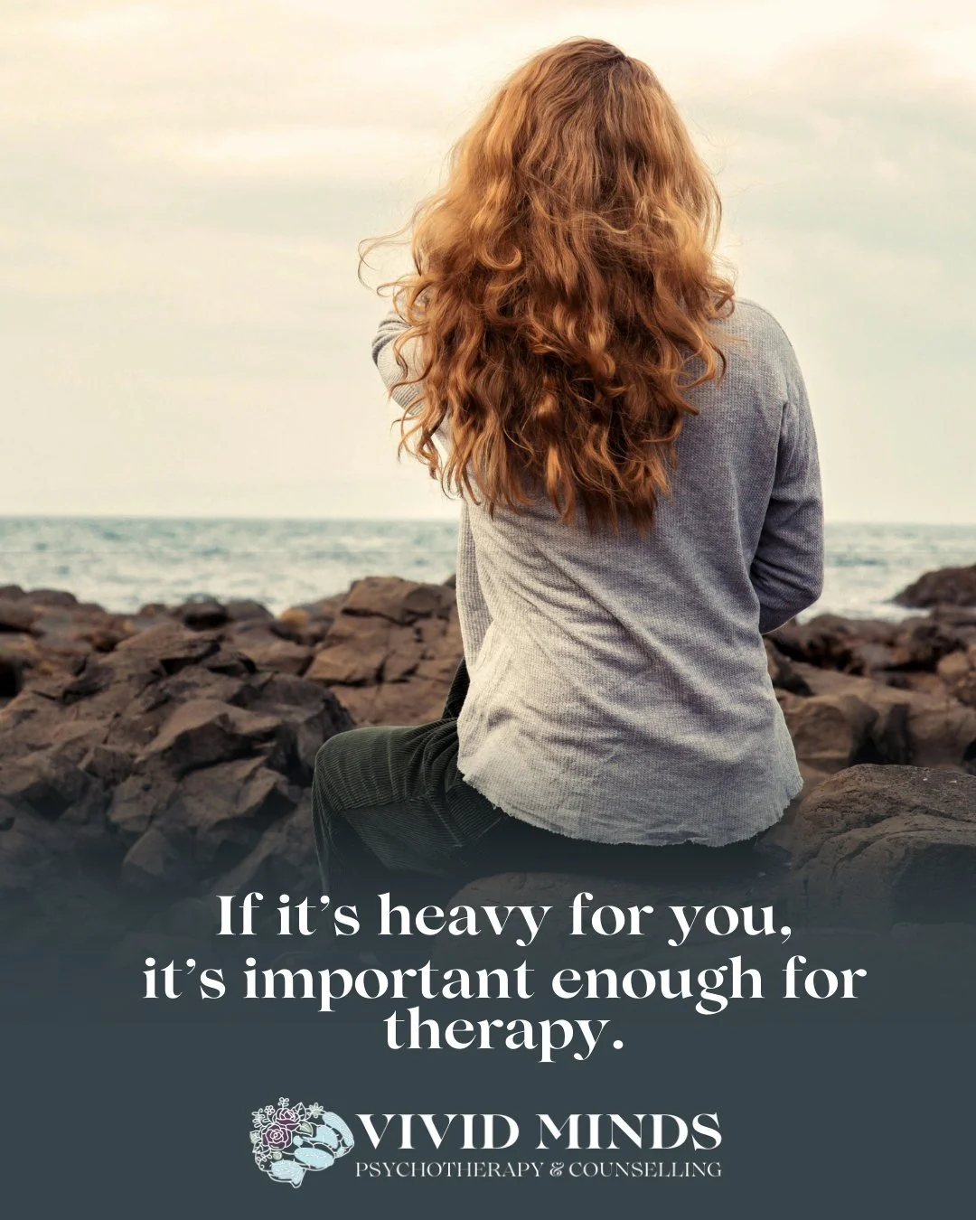 Ever thought, &ldquo;Other people have it worse, I shouldn&rsquo;t take up space in therapy&rdquo;? 💭⁠
⁠
Your pain doesn&rsquo;t need to meet a certain threshold to be valid. Feeling stuck, disconnected, or unsure where to turn is reason enough to r