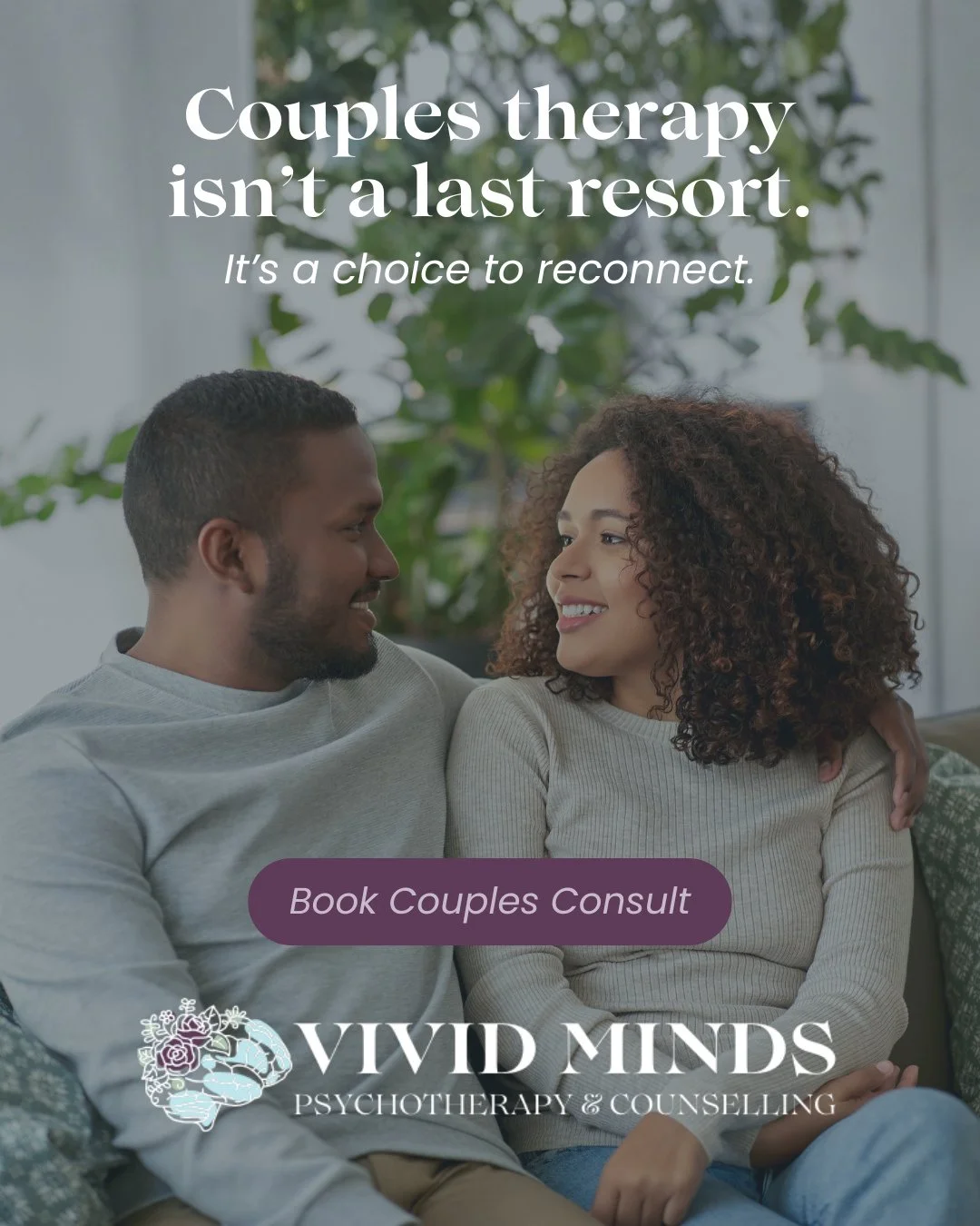 Vivid Minds offers couples counselling for partners who want to strengthen their connection, not just &ldquo;fix a crisis.&rdquo; 💞⁠
⁠
Whether you&rsquo;re navigating conflict, communication issues, parenting stress, or simply feeling distant, we cr