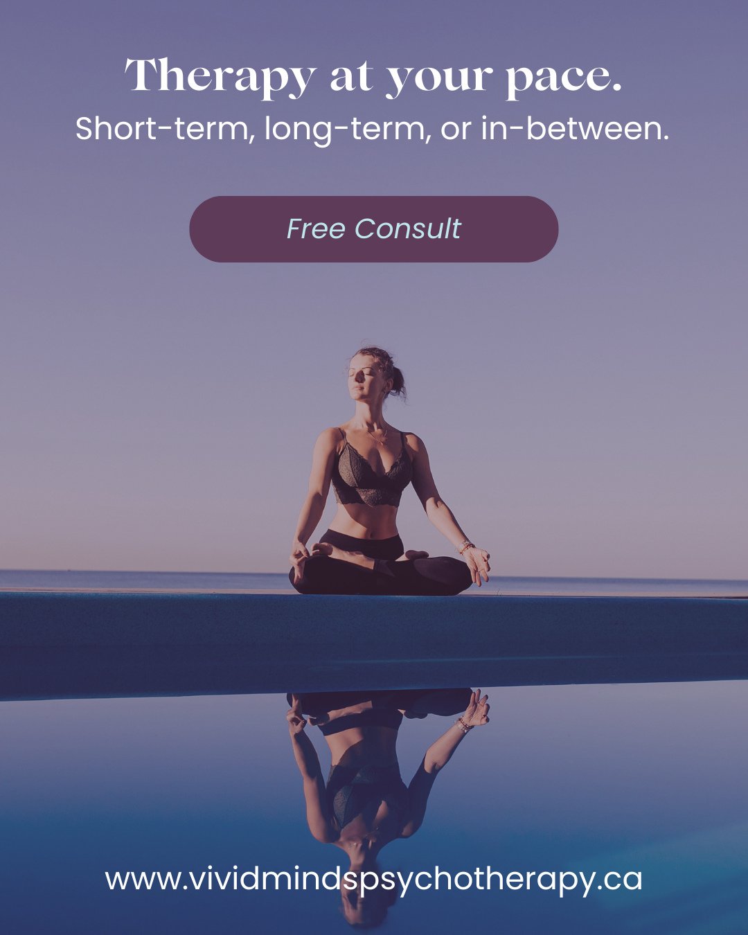 At Vivid Minds, therapy isn&rsquo;t one-size-fits-all&mdash;and neither are timelines. ⏳⁠
⁠
Some clients work with us short-term around a specific concern; others prefer longer-term support as they move through deeper healing, grief, or life transiti