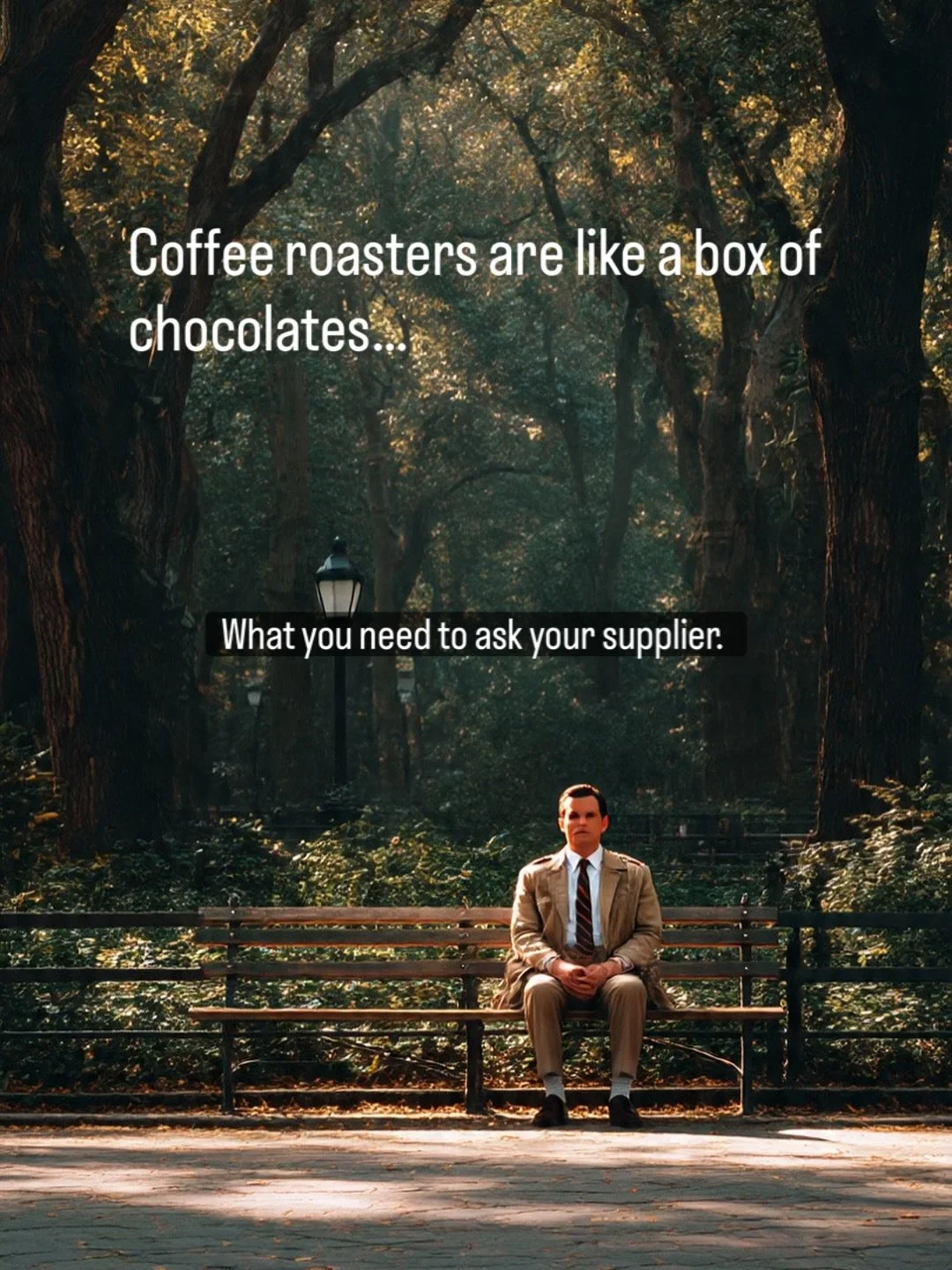 If you run a caf&eacute; or an ay home barista &mdash; here are a few things worth asking around your coffee supply. 

&bull; What&rsquo;s actually in your blend? Real origins, real grades &mdash; not just fancy names and clever marketing. 
&bull; Wh