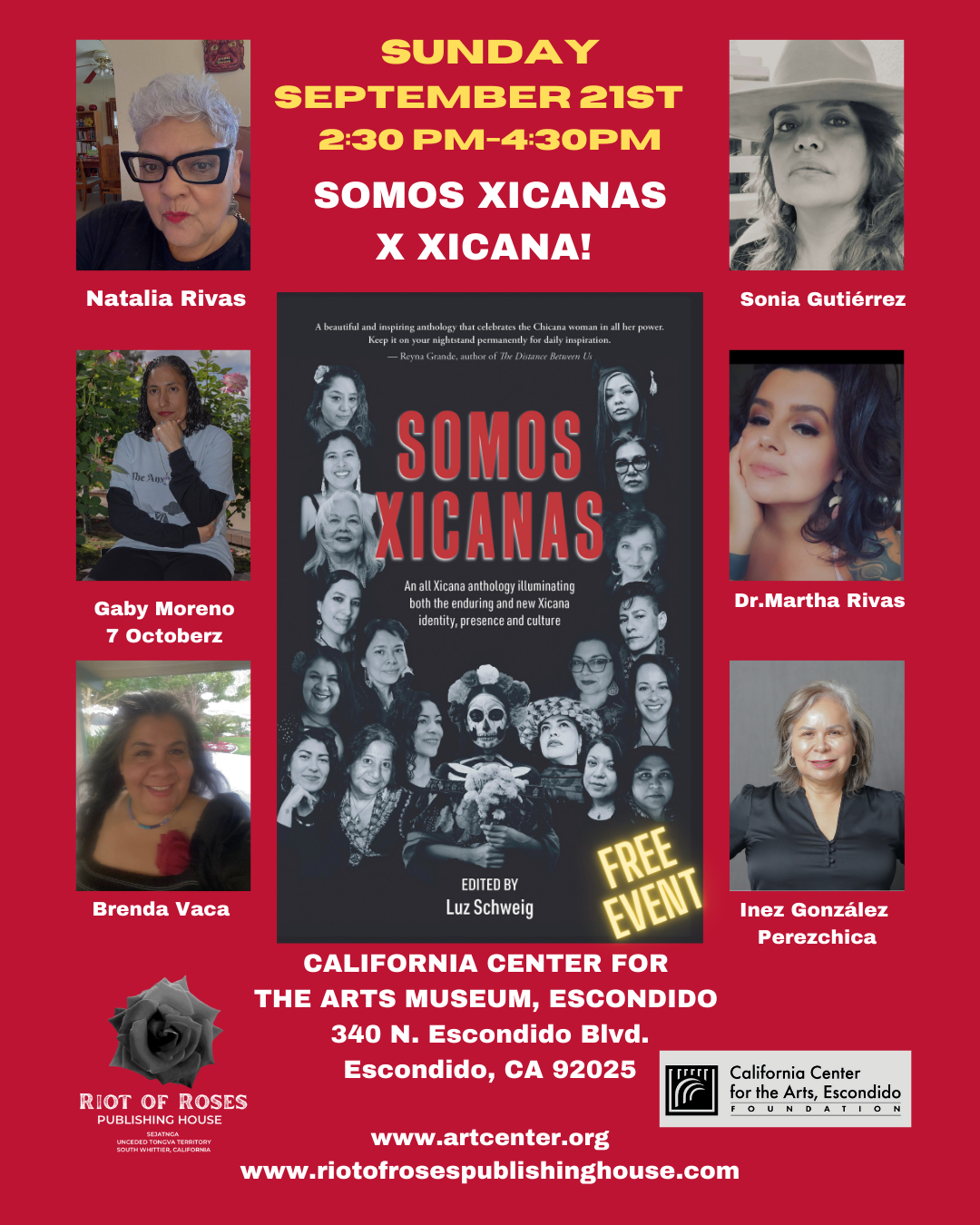 SOMOS XICANAS Poetry Reading