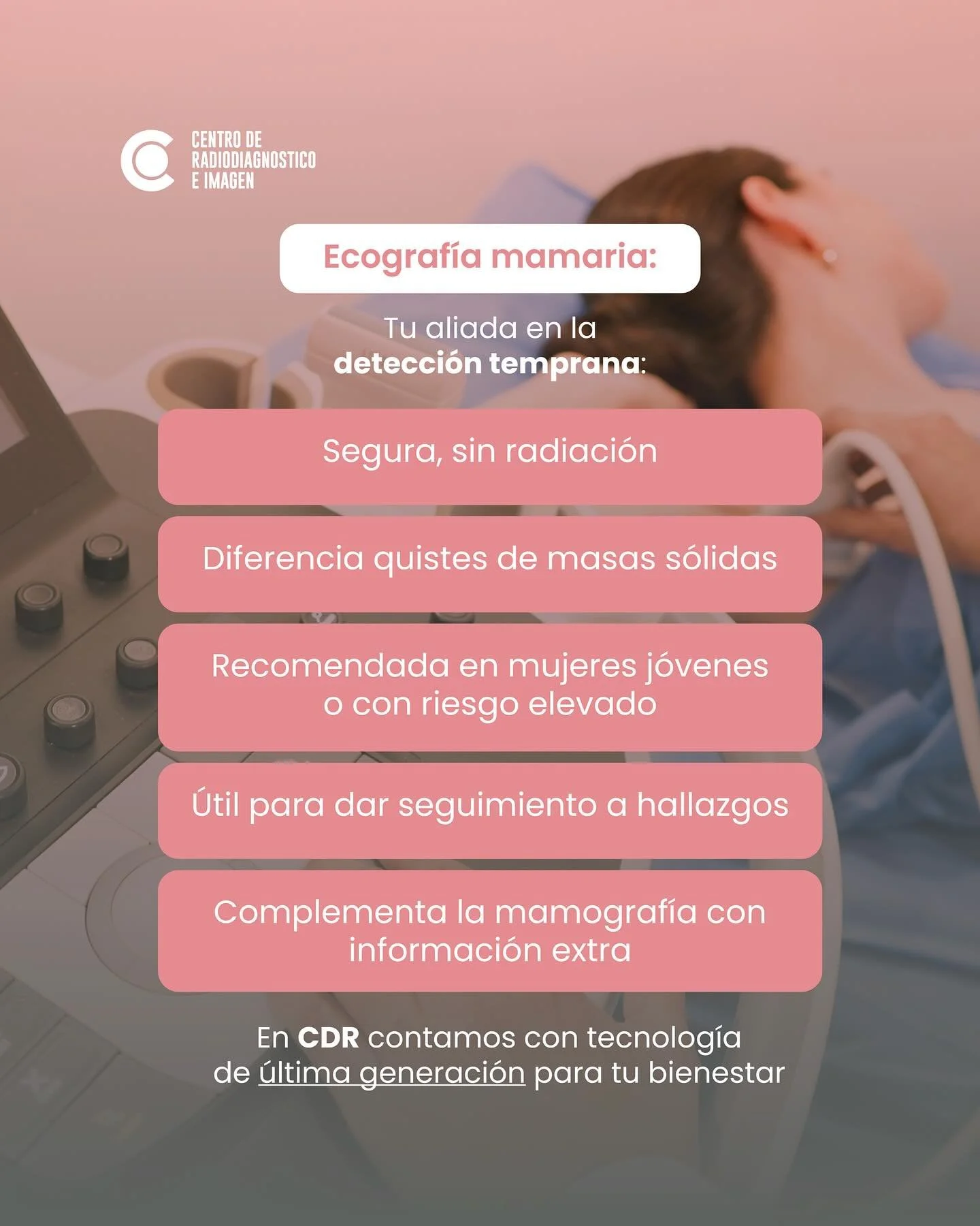 En CDR usamos tecnolog&iacute;a de &uacute;ltima generaci&oacute;n para tu bienestar.

&iexcl;Si tienes m&aacute;s dudas, ac&eacute;rcate con nosotros!
👉🏼81 1734 2030 / 81 8333 4185 📍Hidalgo 2315 Col. Obispado Mty, N.L