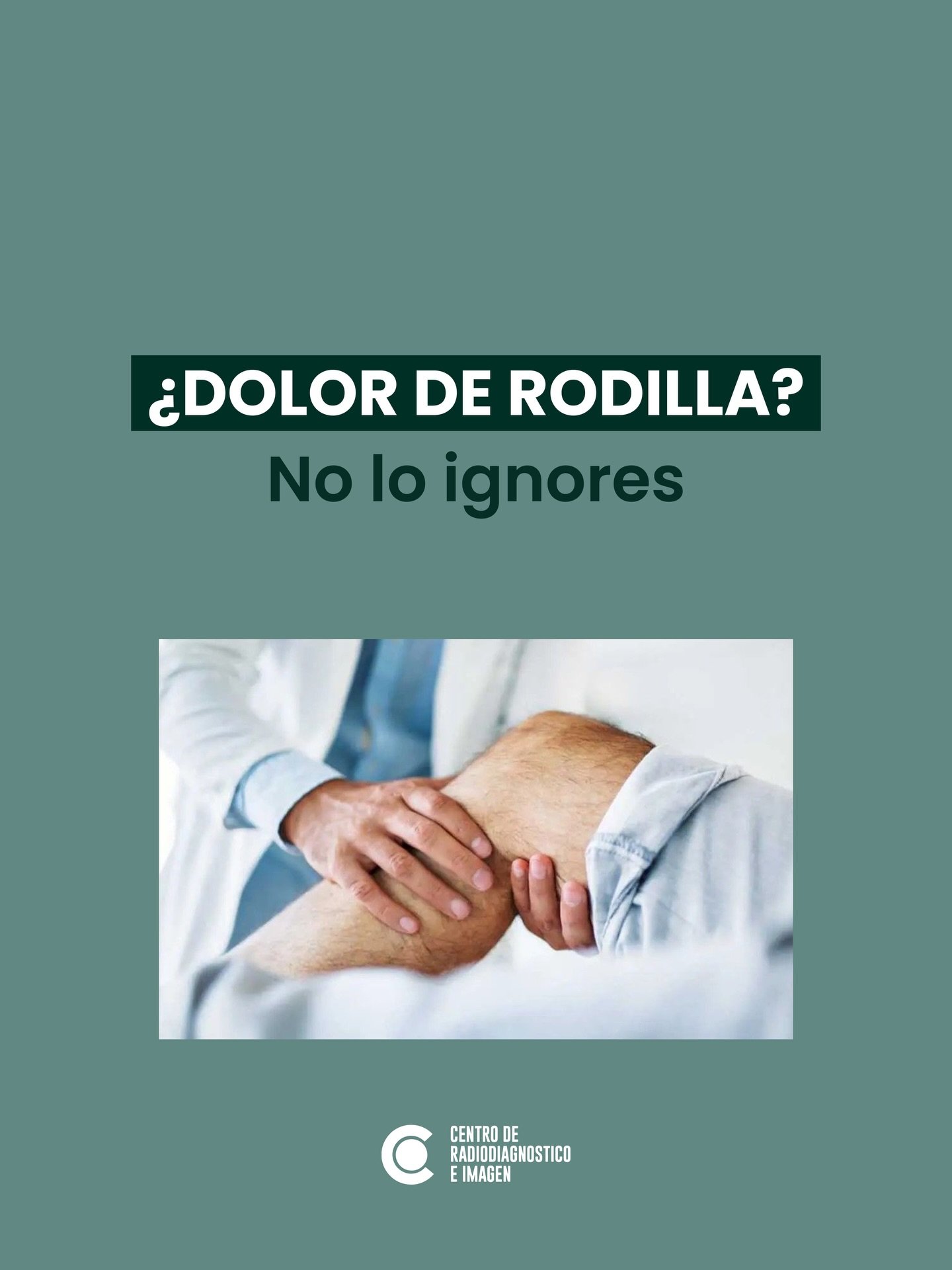 El dolor de rodilla no siempre es igual y la zona donde lo sientes puede dar pistas importantes.

Identificar la causa a tiempo ayuda a elegir el tratamiento adecuado y evitar que el problema avance.

Un estudio oportuno puede hacer la diferencia.
&i