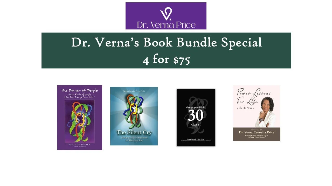 Dr. Verna's Books Bundle Special